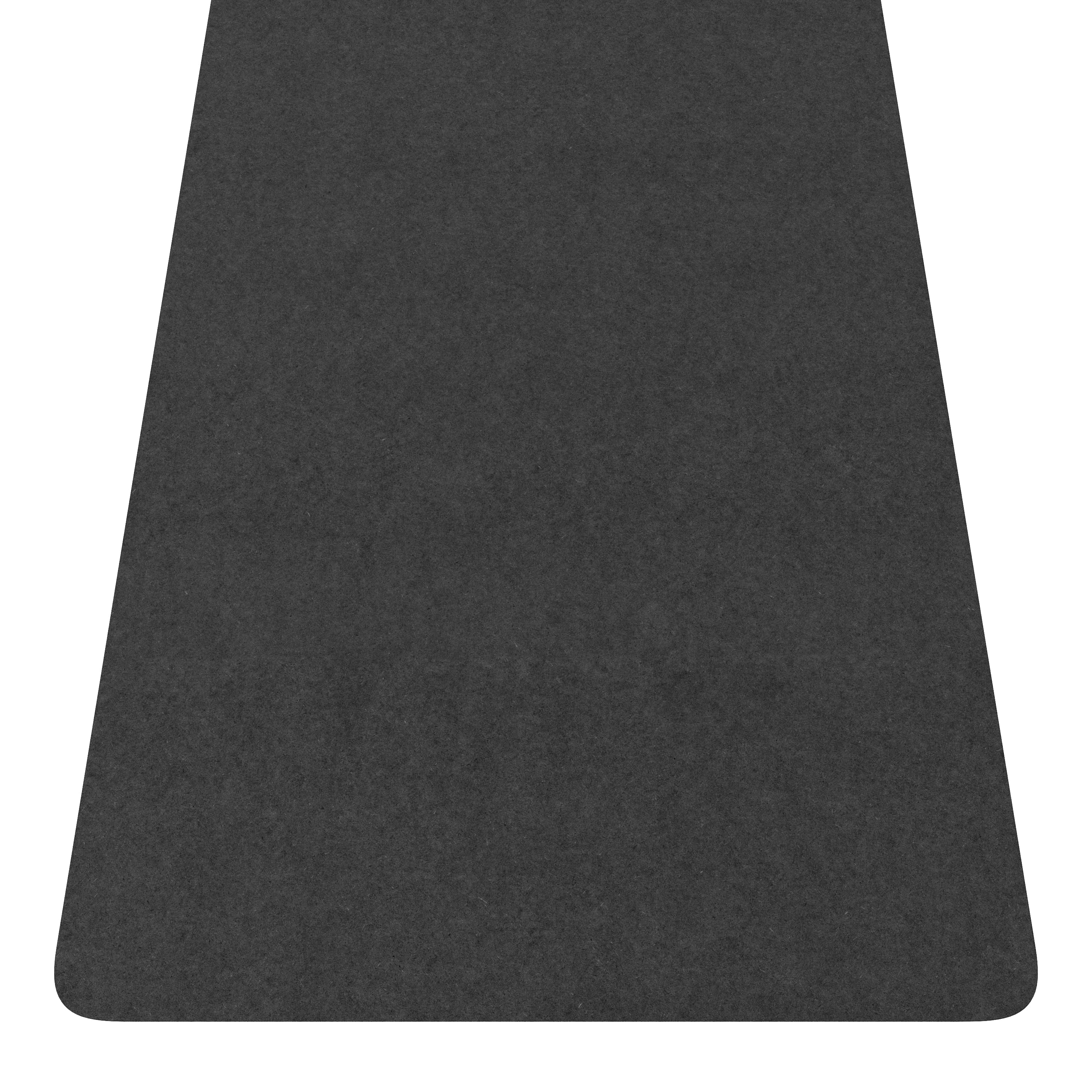 Bodenschutzmatte 170 x 80 cm schwarz