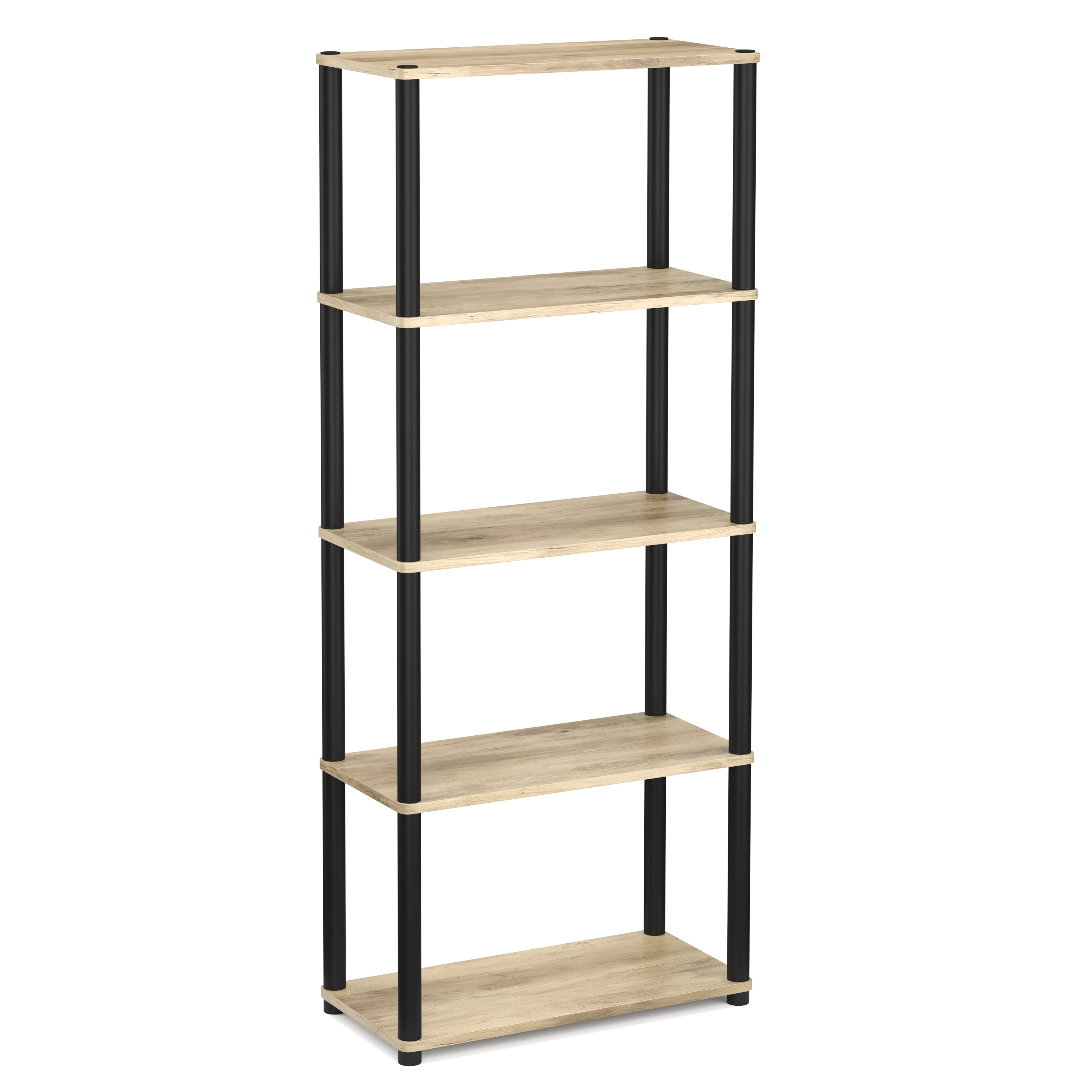 Bücherregal MANIFIC 60 x 30 x 146 cm braun/schwarz
