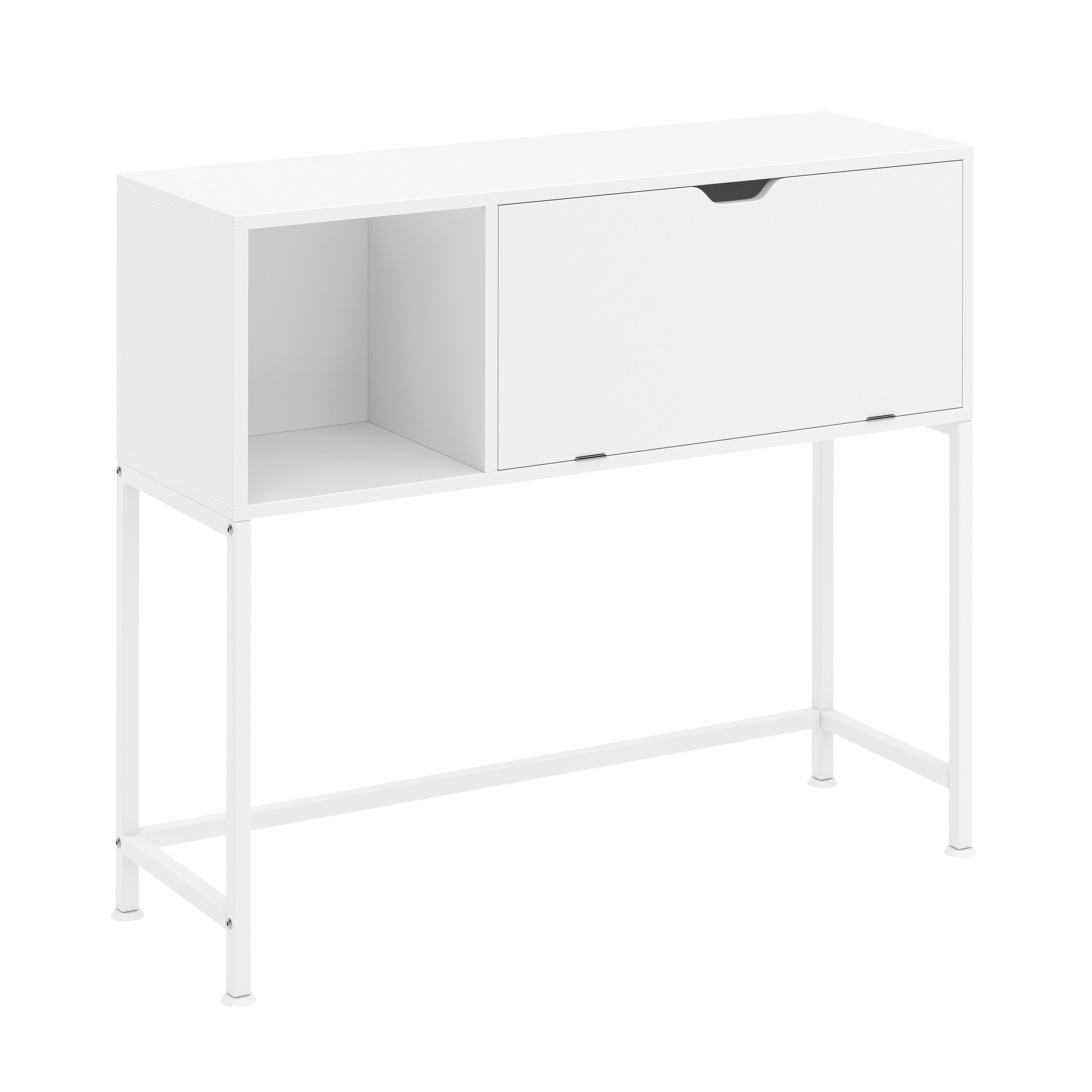 Konsolentisch ISEN 92 x 80 cm weiss