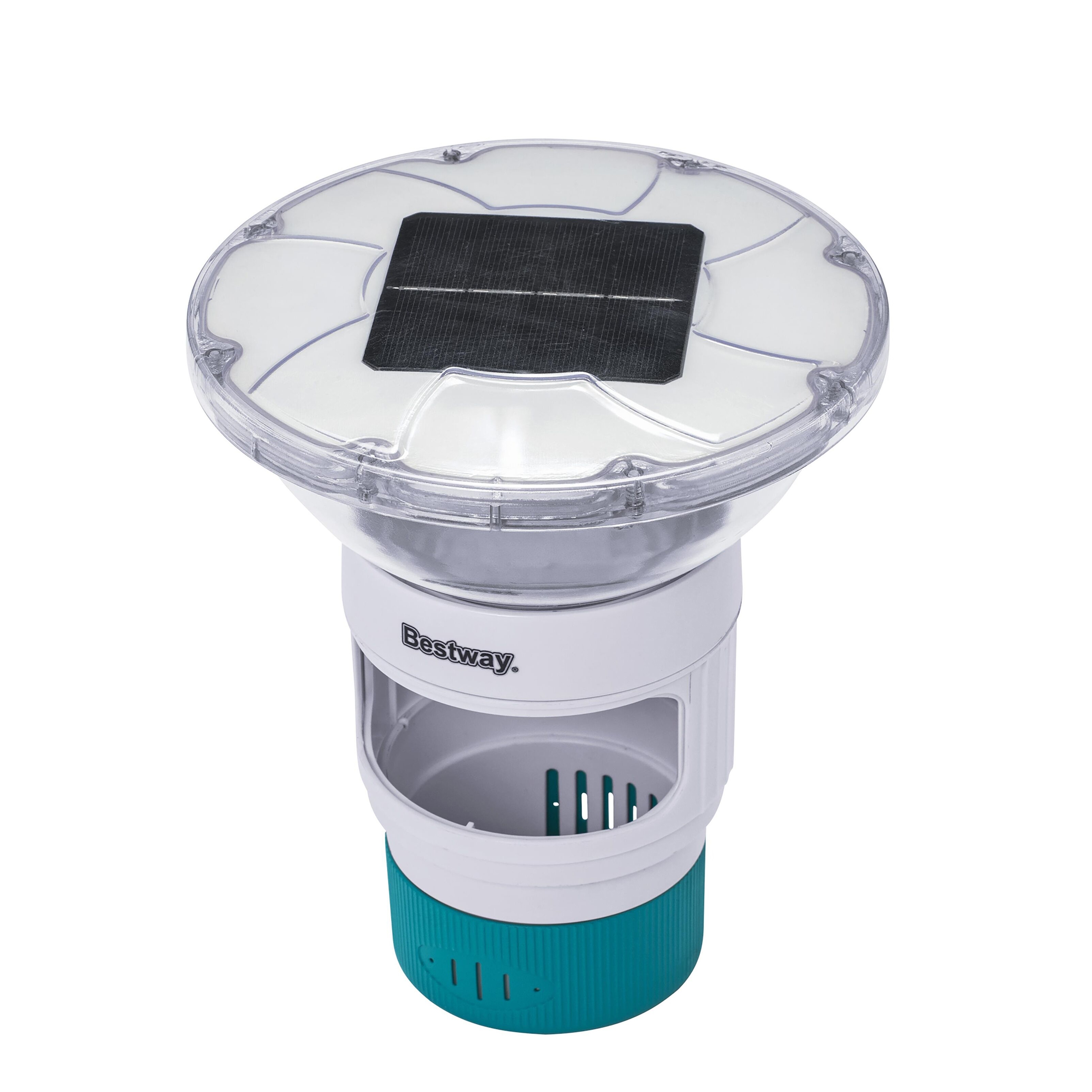 Chemikalienschwimmer SolarGlow mit farbiger LED Beleuchtung