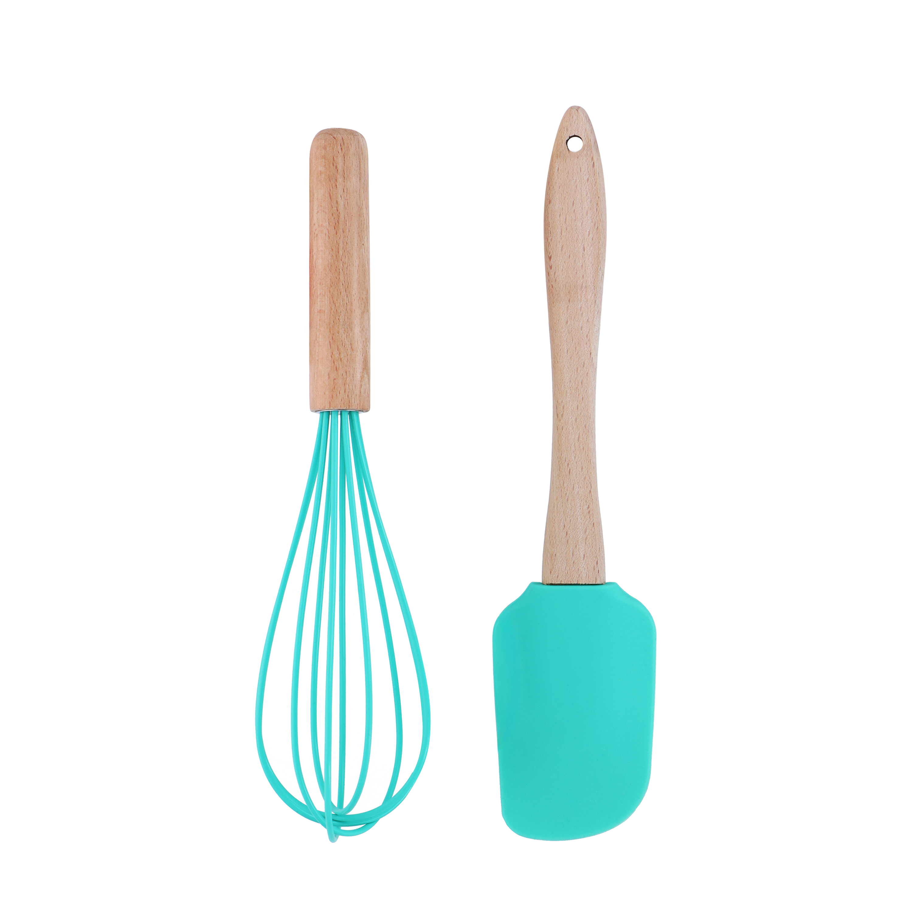 Backutensilien Set Ostern 2-teilig natur/mint