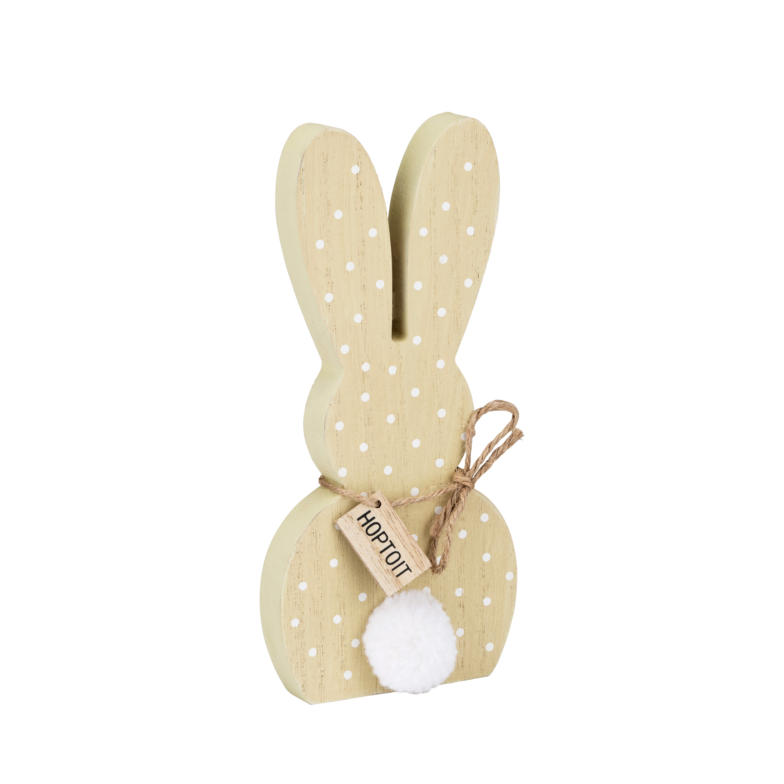 Osterdeko Osterhase Holz 19 cm
