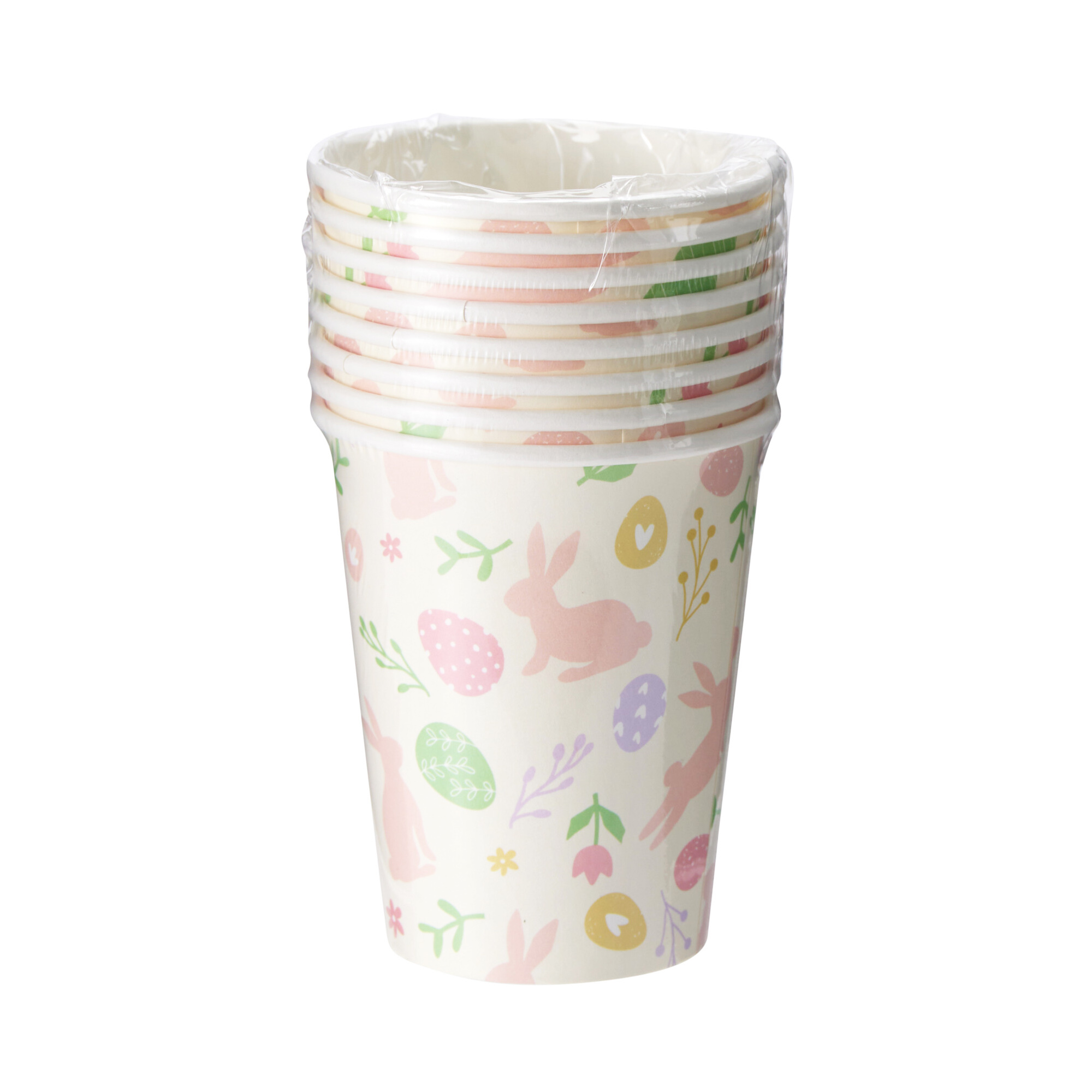Pappbecher Ostern 250 ml 8er Set bunt