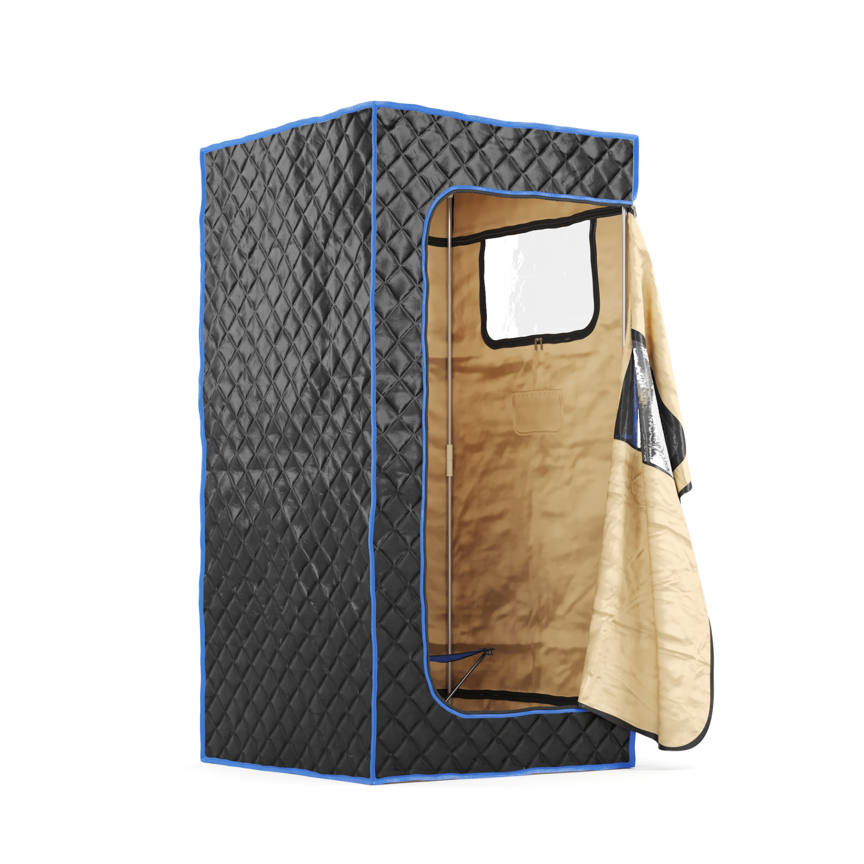 Dampfsauna tragbar 90 x 90 x 180 cm