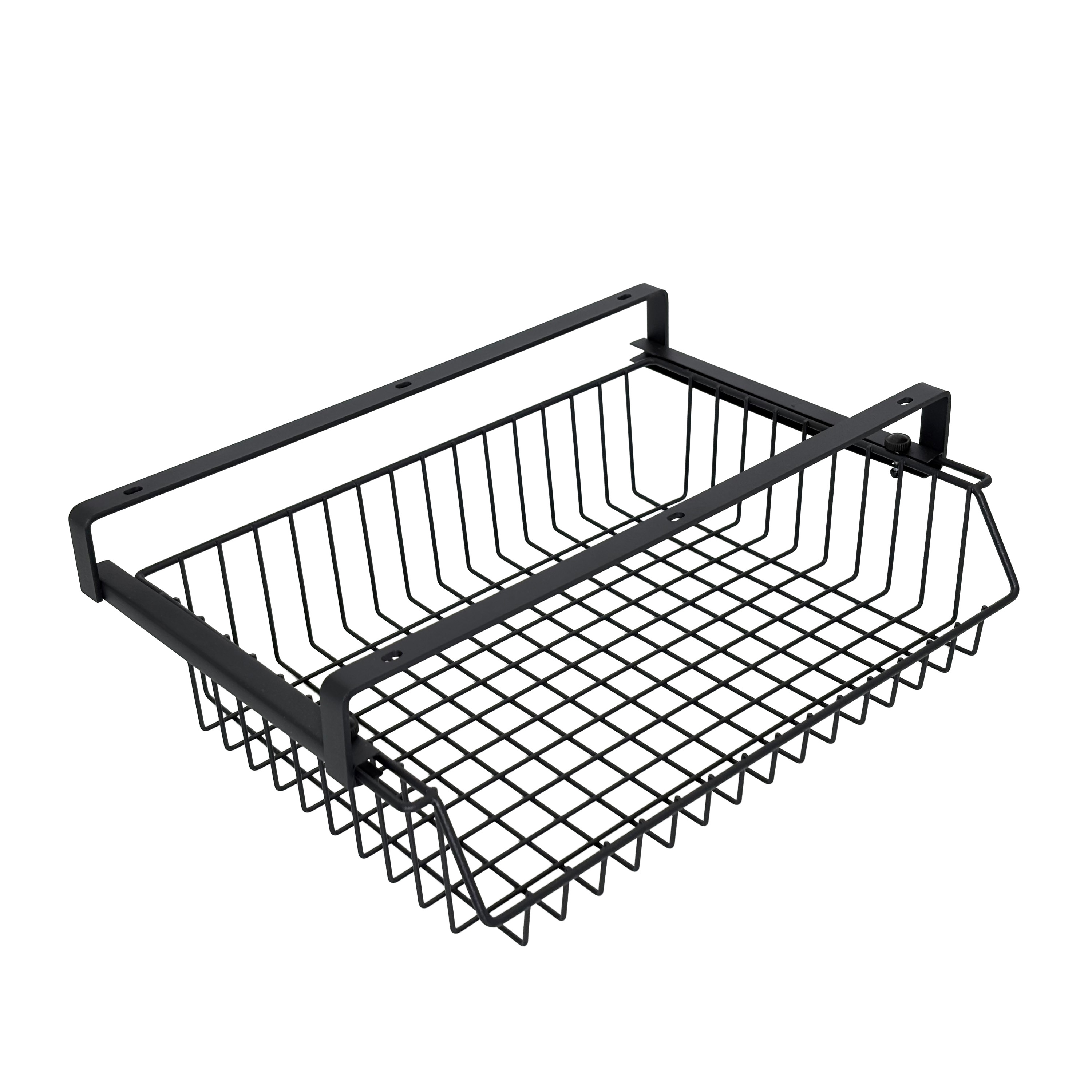 Schublade Metallgitter 37 x 25 x 11 cm schwarz
