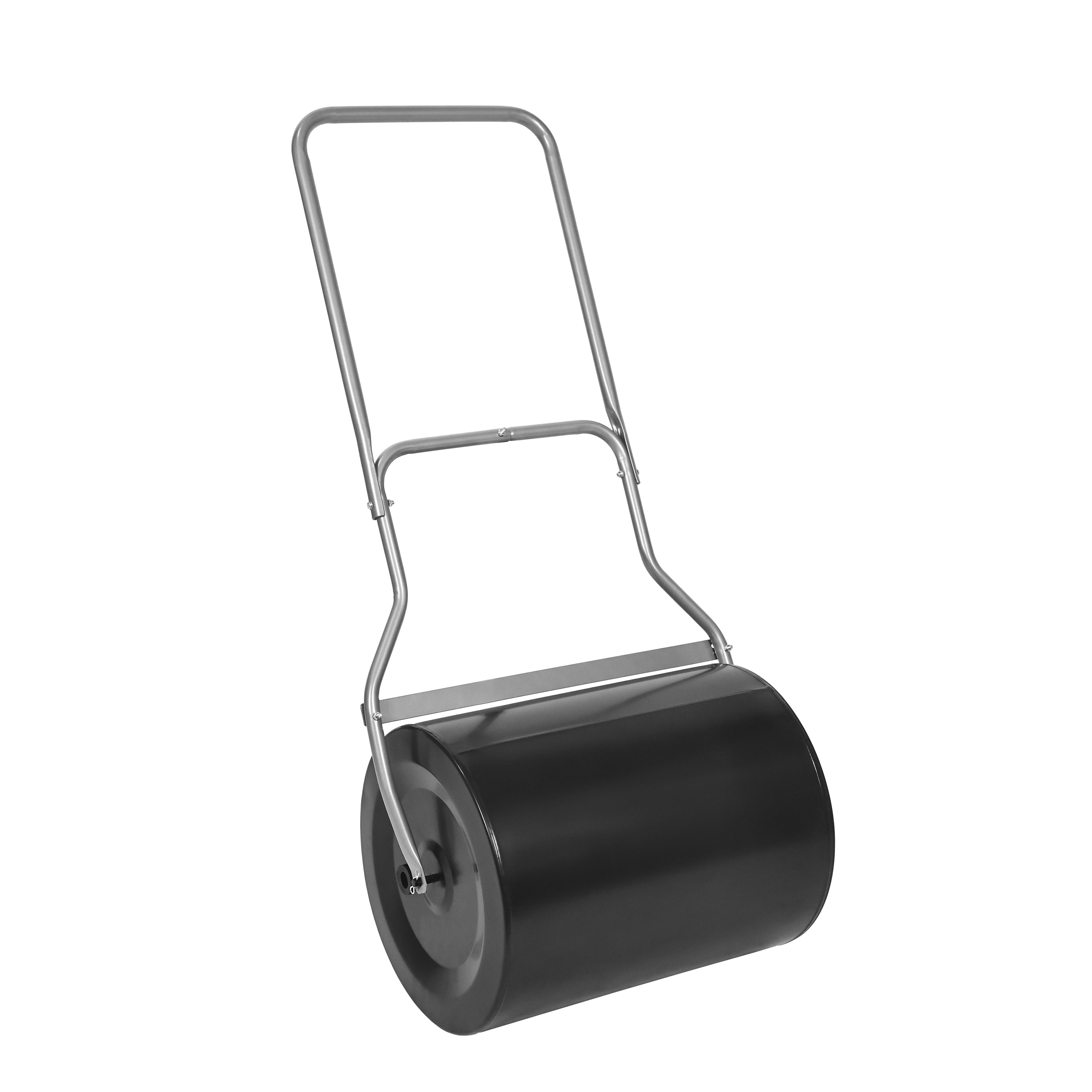 Rasenwalze Metall 40 x 50 cm schwarz