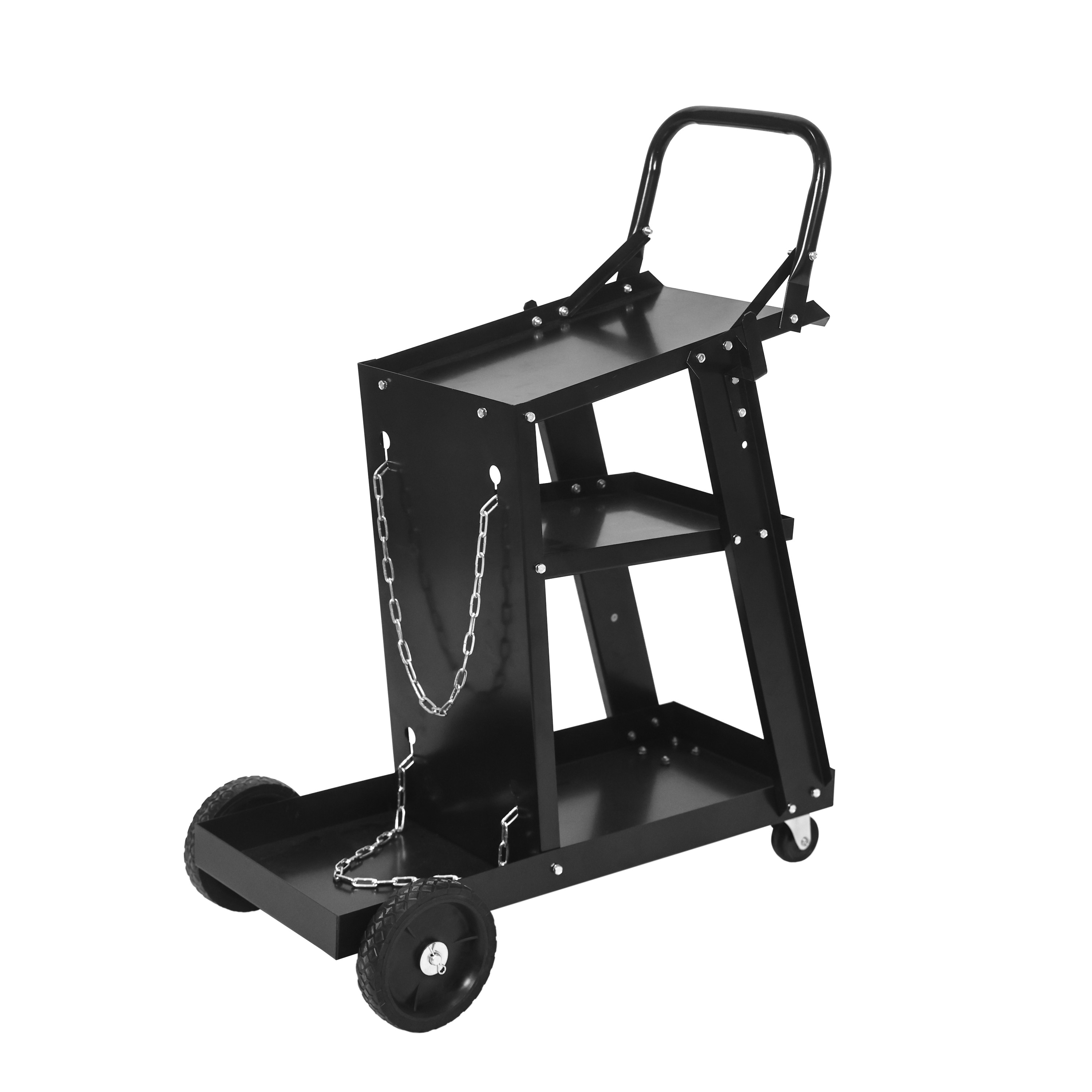 Schweisswagen Stahl 71 x 38 x 90 cm schwarz