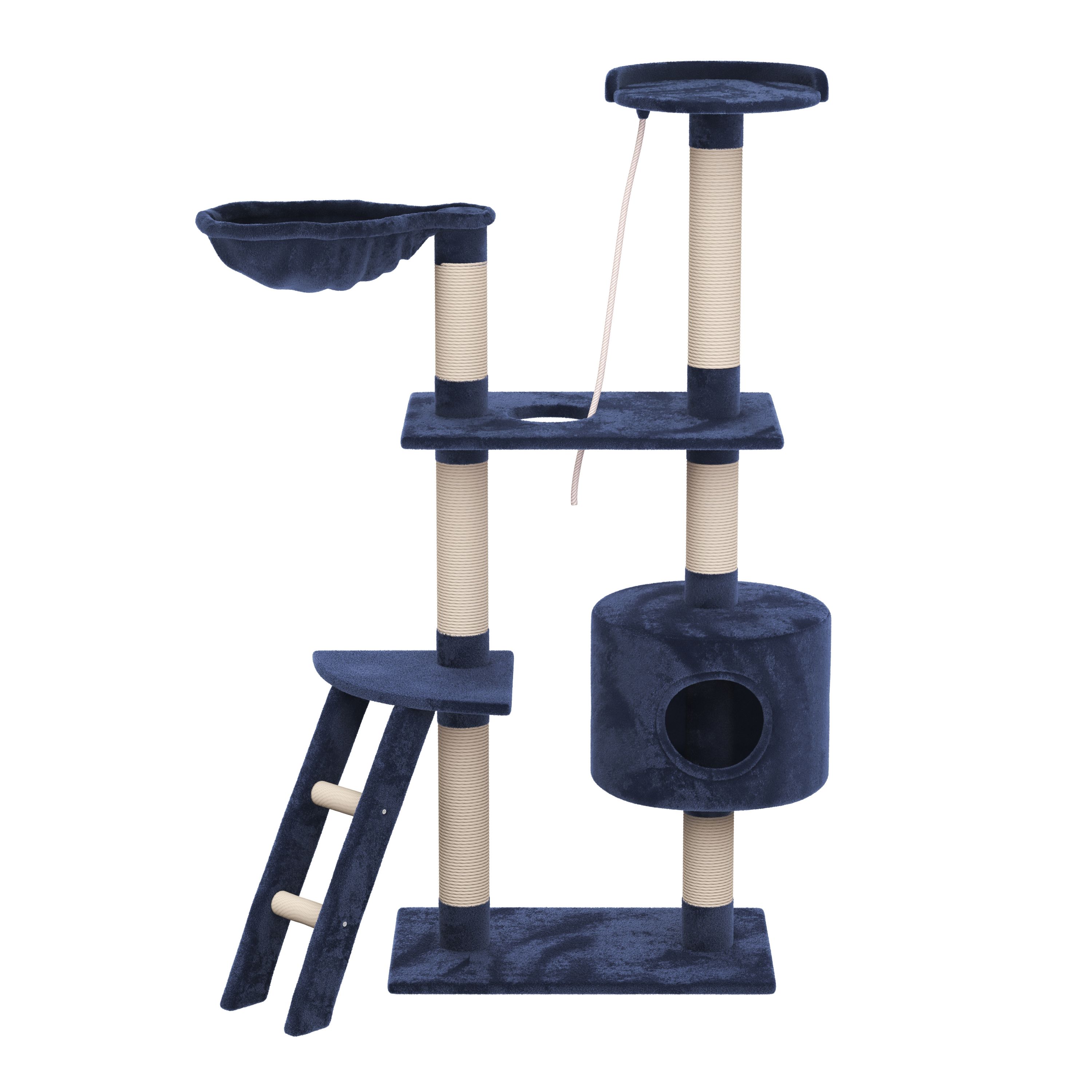 Katzenbaum FILOU 150 cm dunkelblau