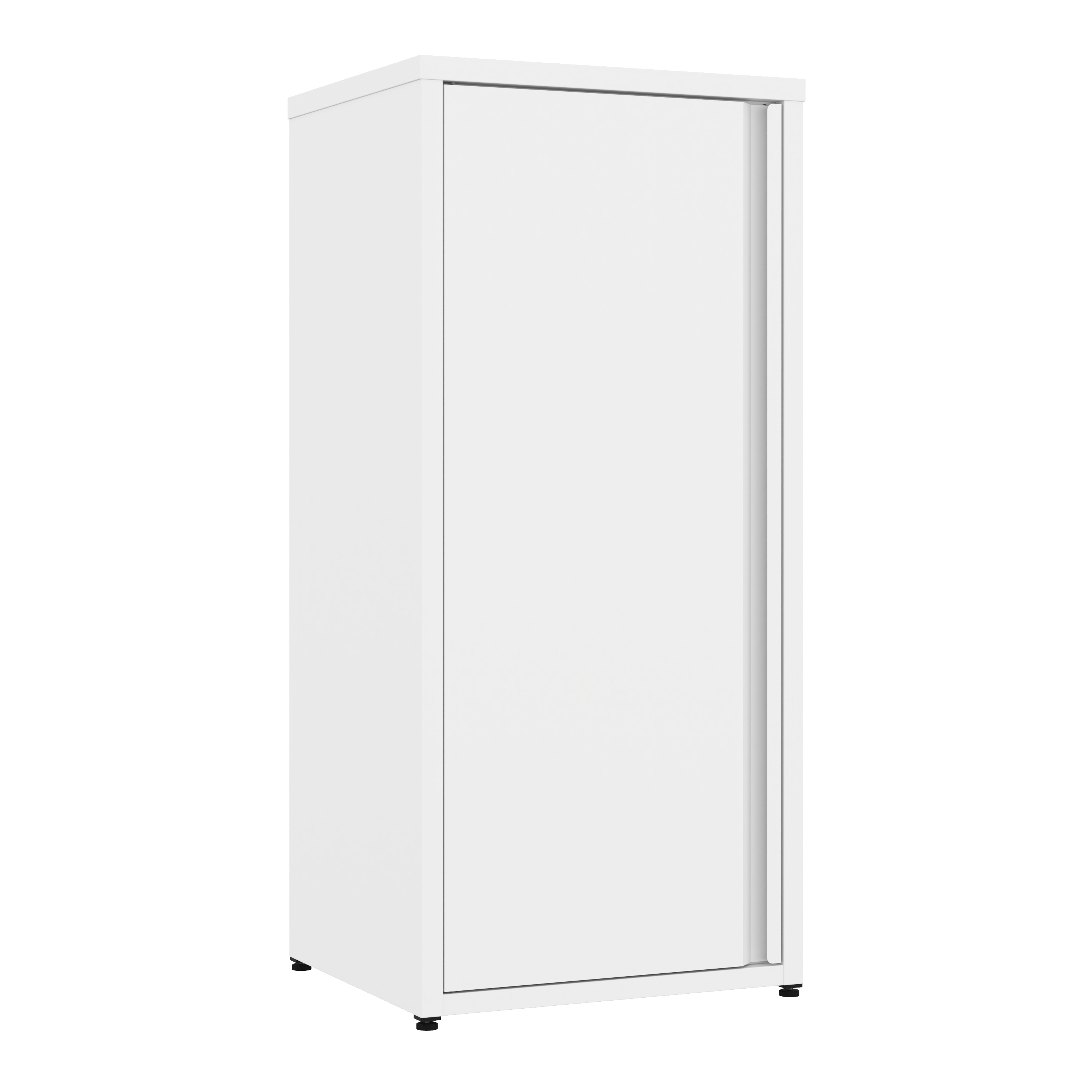 Aktenschrank mit 2 Böden YUKON 40 x 88 cm weiss