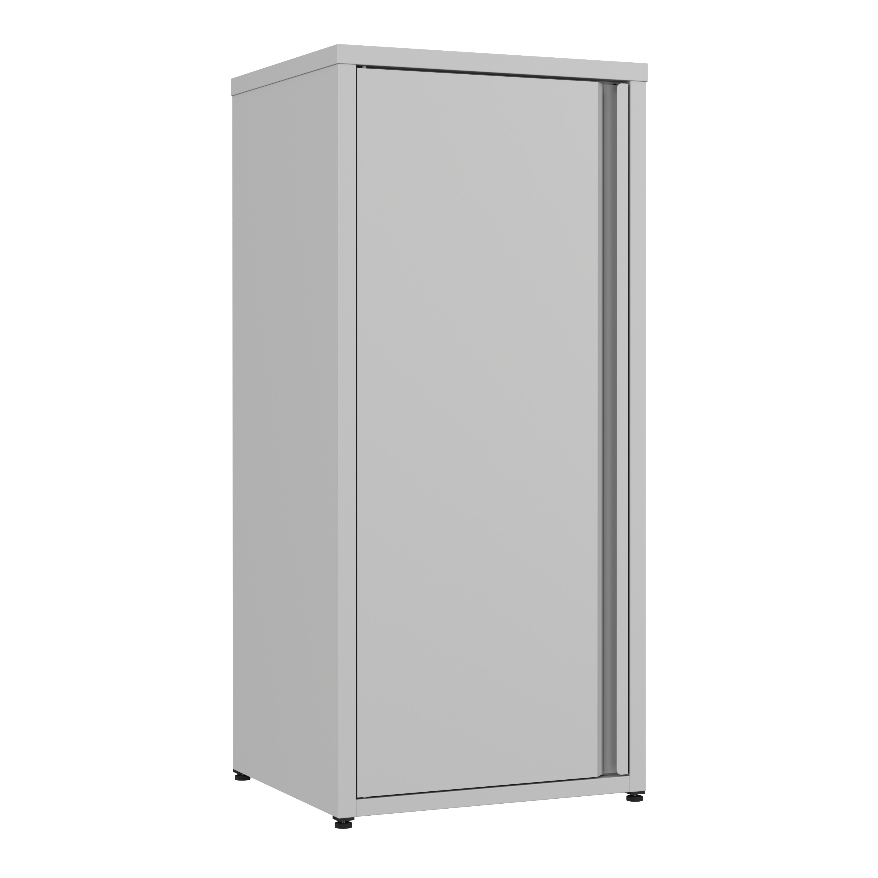 Aktenschrank mit 2 Böden YUKON 40 x 88 cm grau