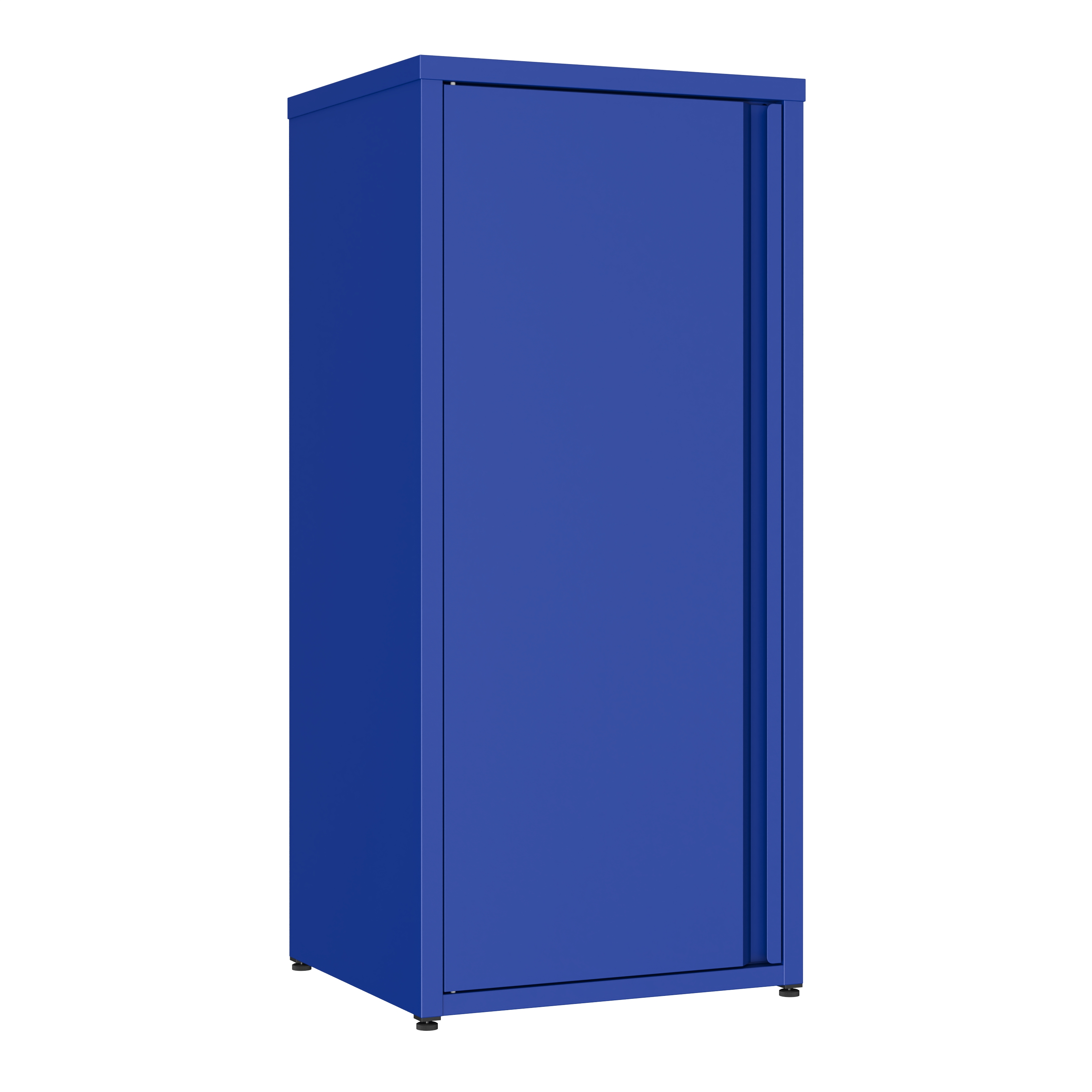 Aktenschrank mit 2 Böden YUKON 40 x 88 cm blau