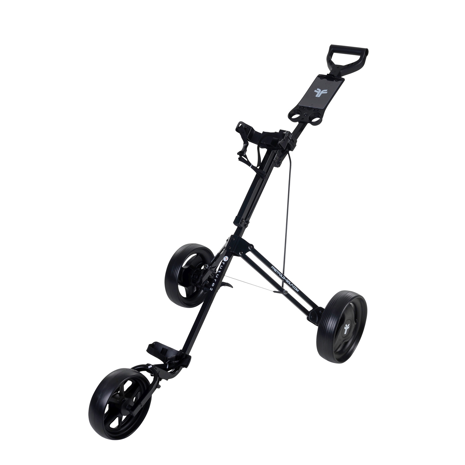 Image of FastFold Golftrolley Junior Aluminium 3-Rad schwarz
