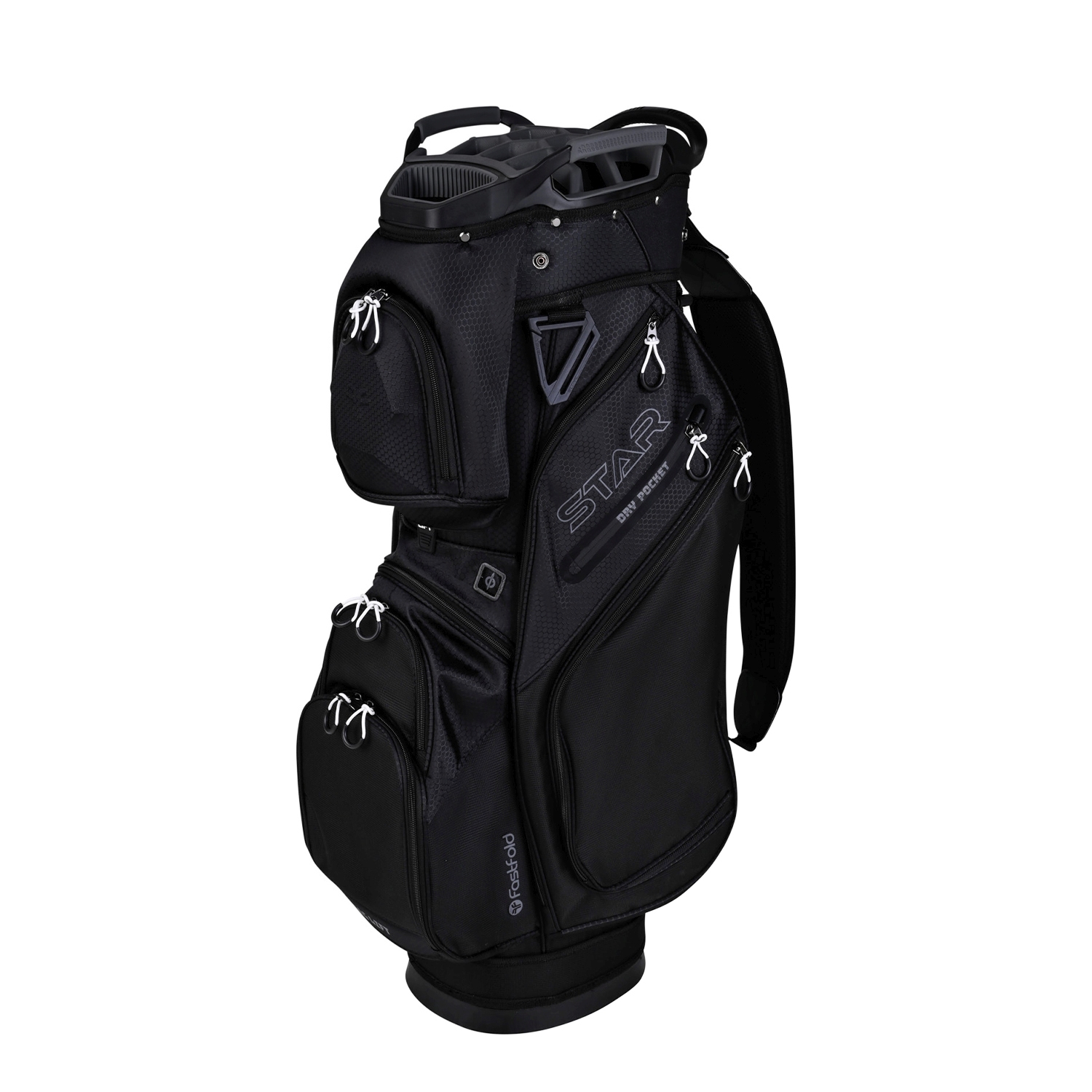 FastFold STAR Cartbag Golftasche schwarz