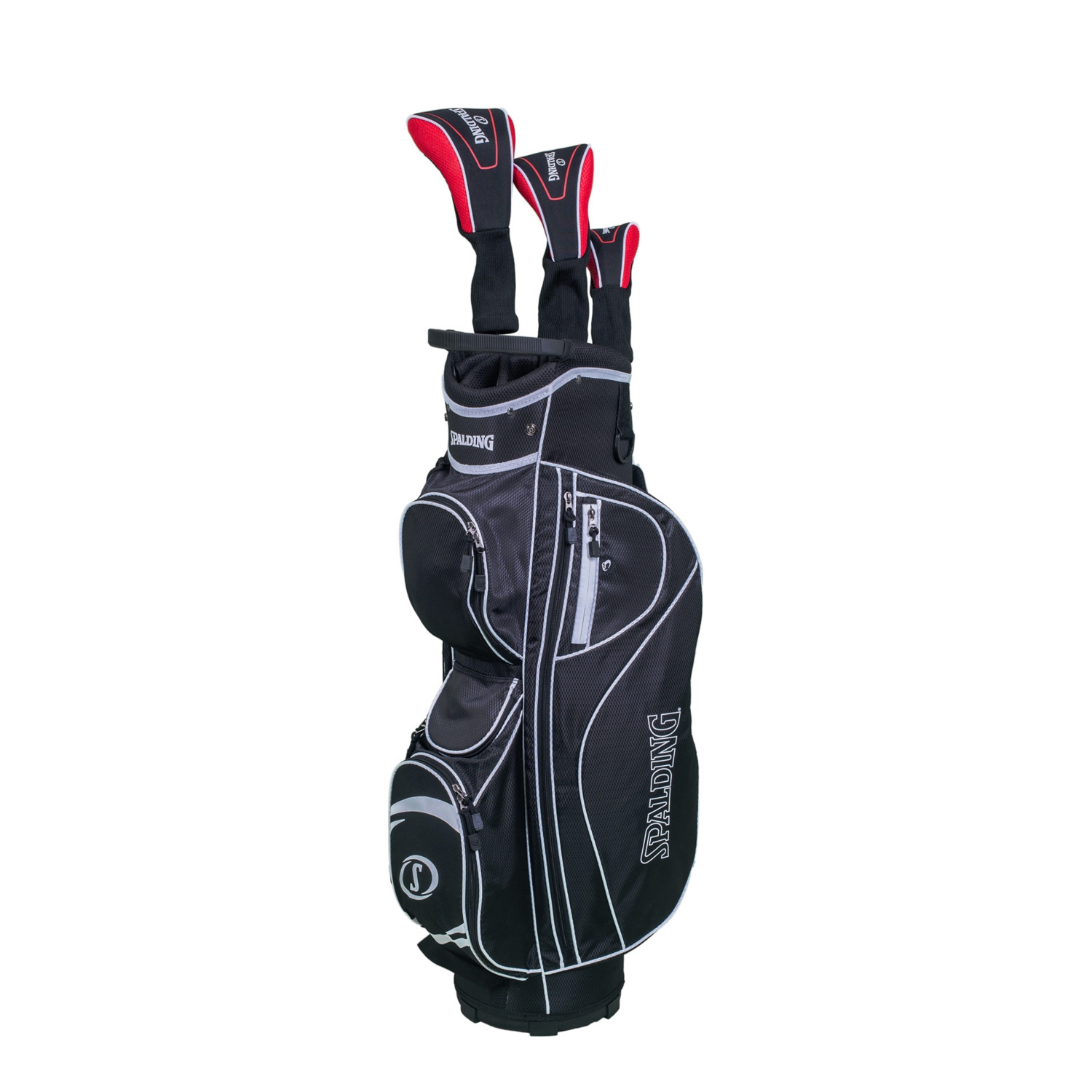 SPALDING SX35 Herren Golf Komplettset Graphit Rechtshänder 15-teilig schwarz