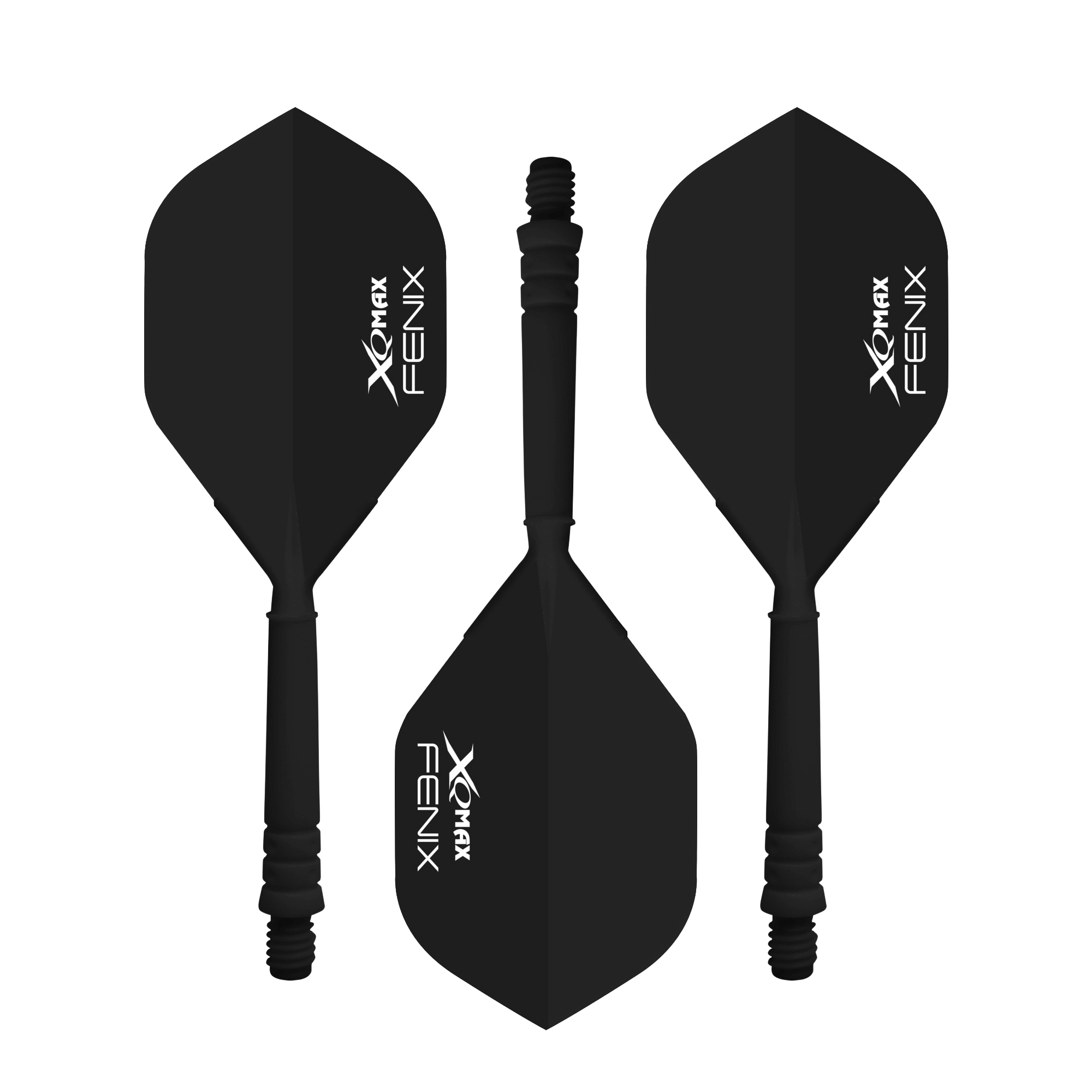 XQMAX Fenix Flight und Shaft 22 mm 3er Set schwarz