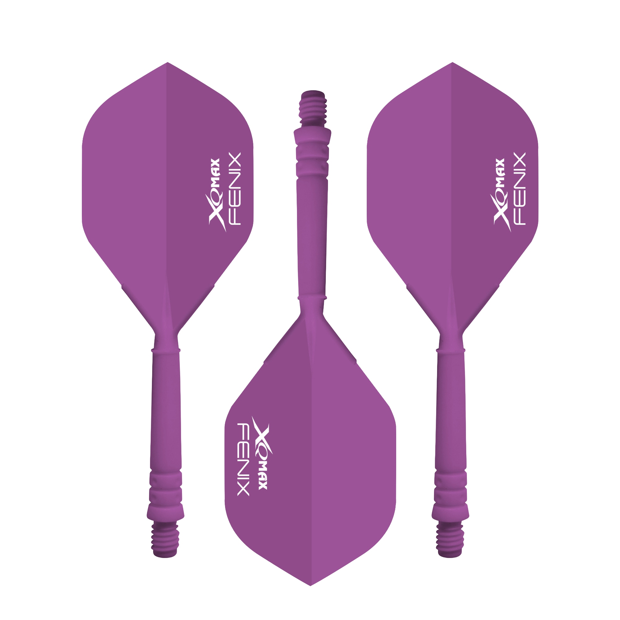 XQMAX Fenix Flight und Shaft 28 mm 3er Set violett