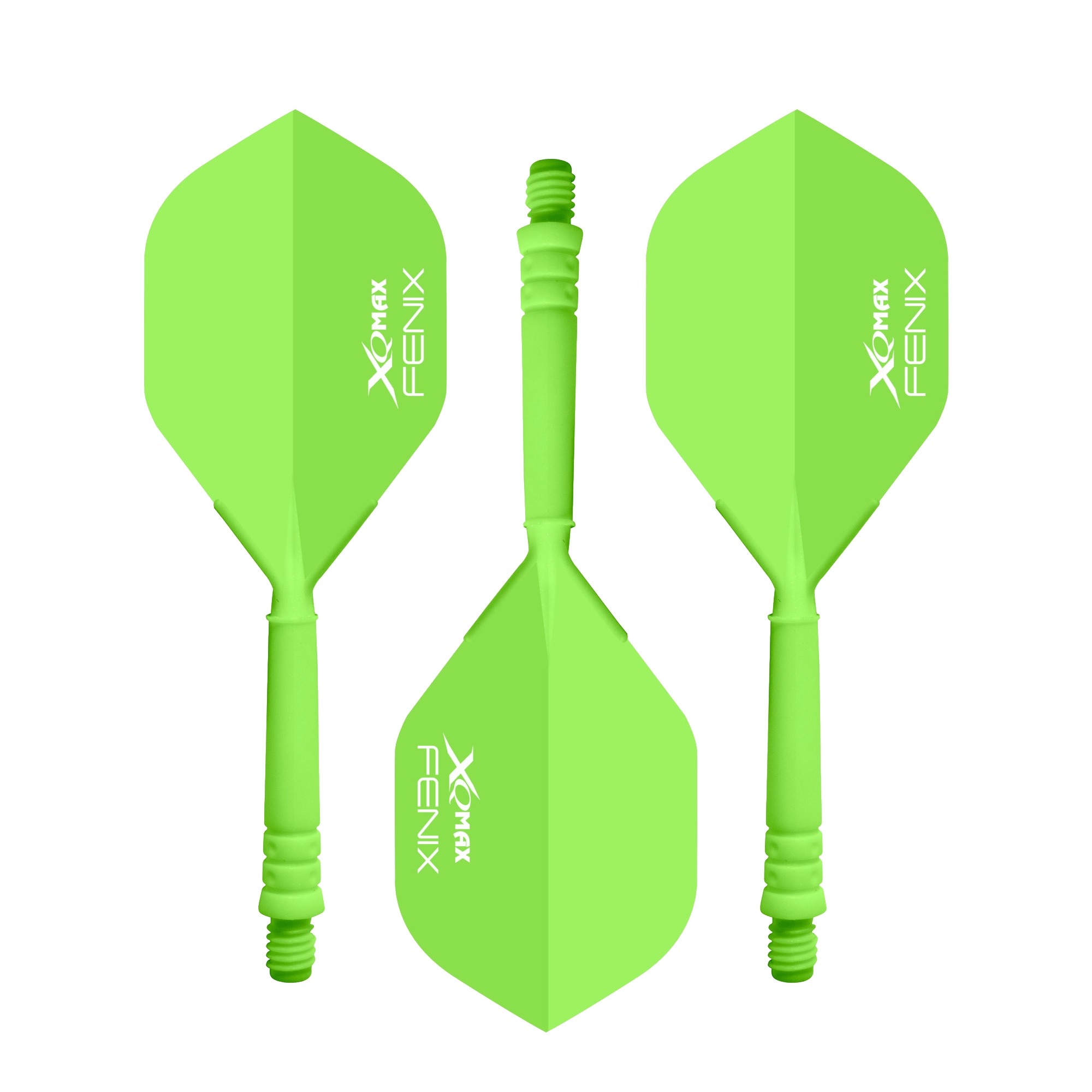 XQMAX Fenix Flight und Shaft 28 mm 3er Set grün