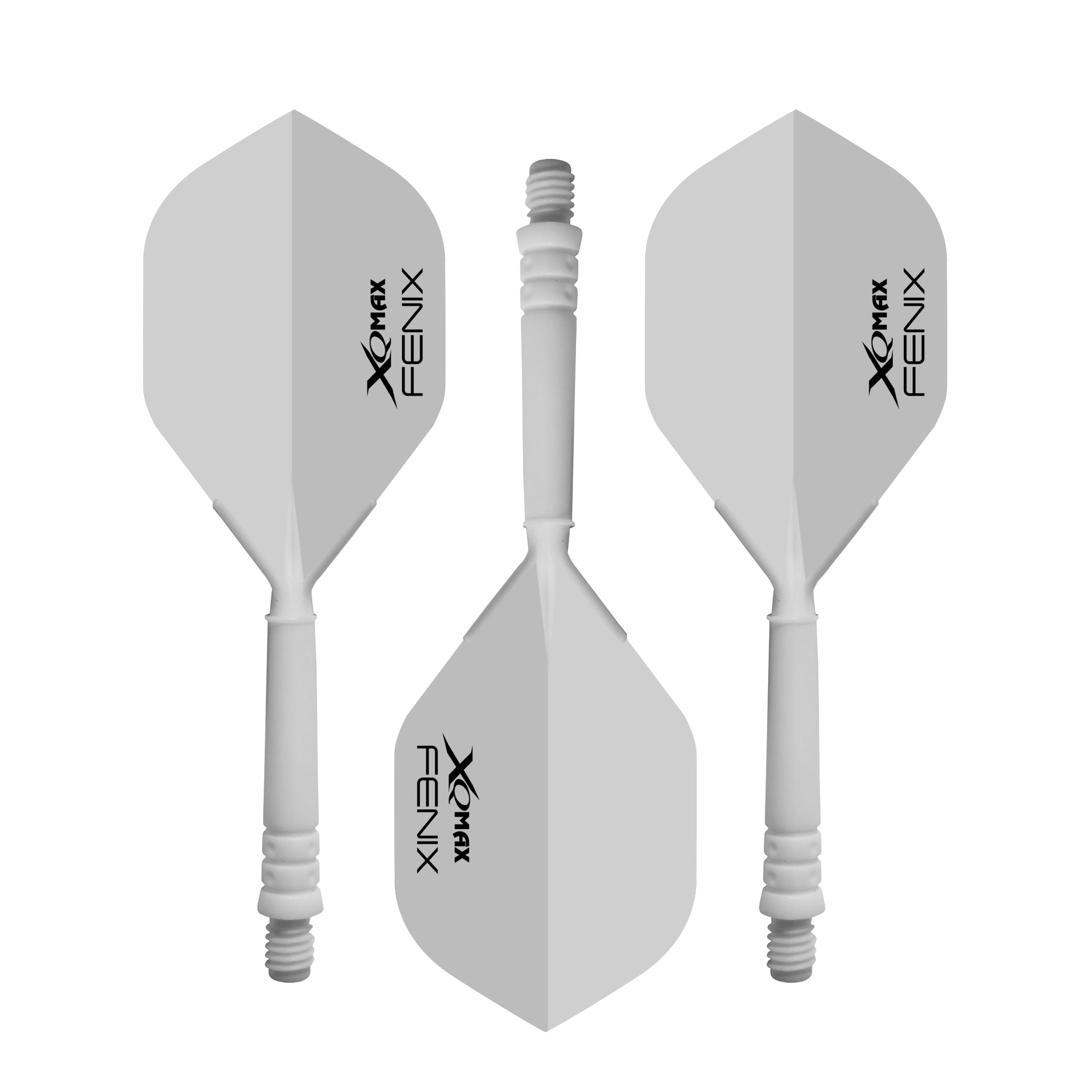 XQMAX Fenix Flight und Shaft 34 mm 3er Set weiss