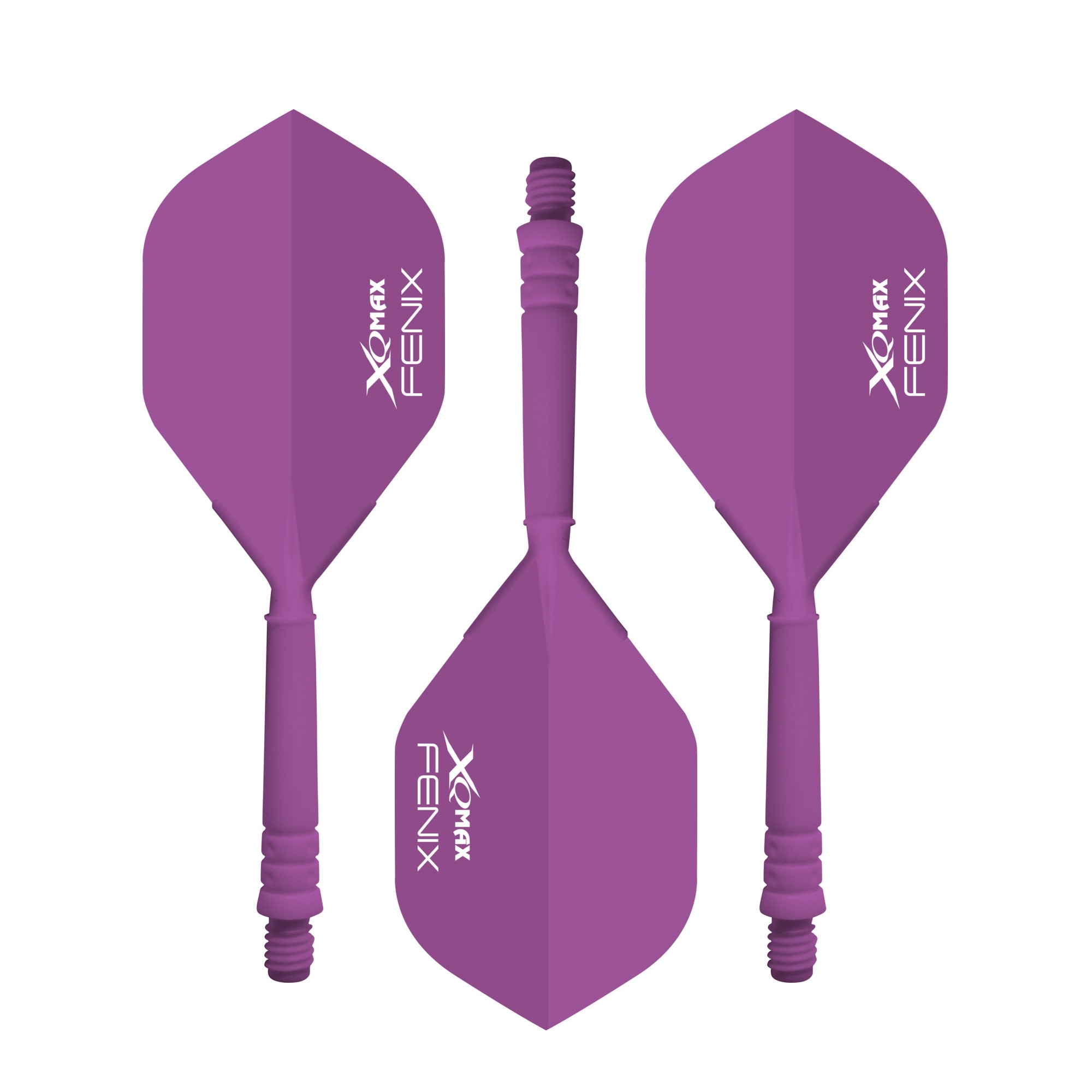 XQMAX Fenix Flight und Shaft 34 mm 3er Set violett