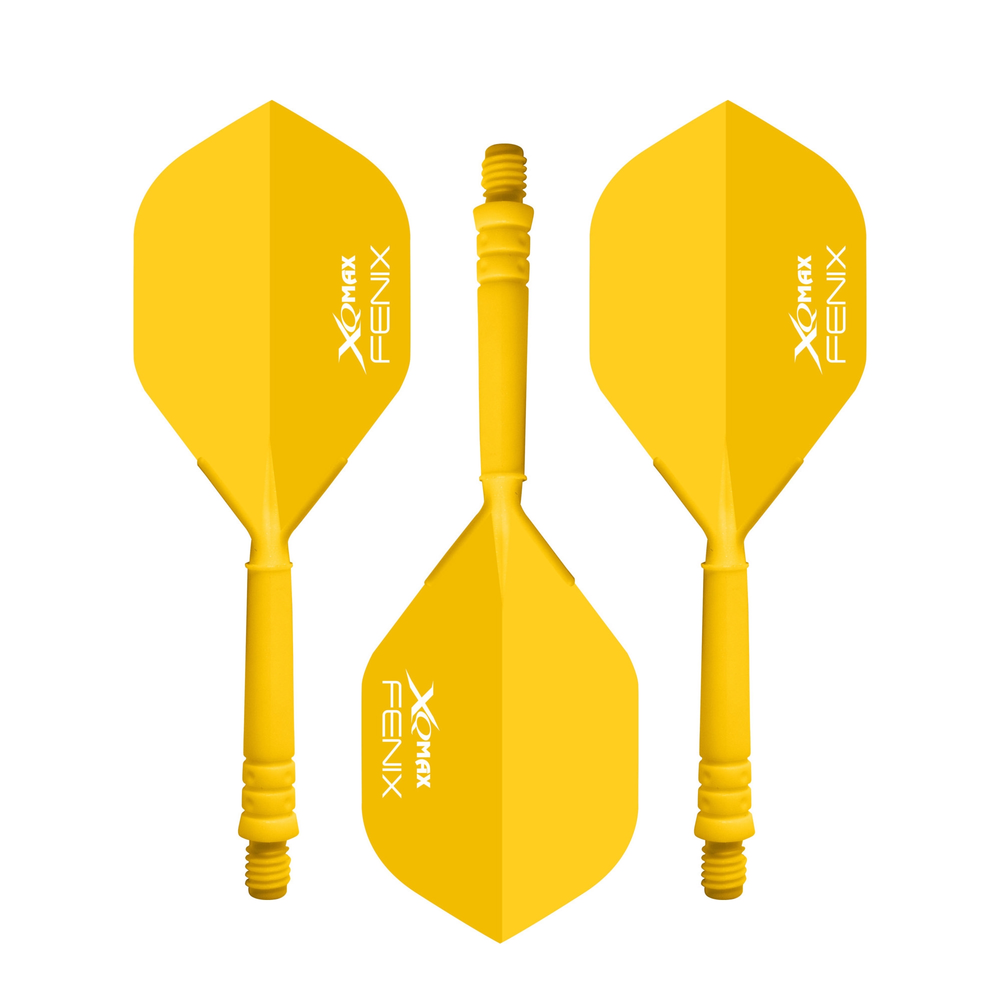 XQMAX Fenix Flight und Shaft 34 mm 3er Set gelb