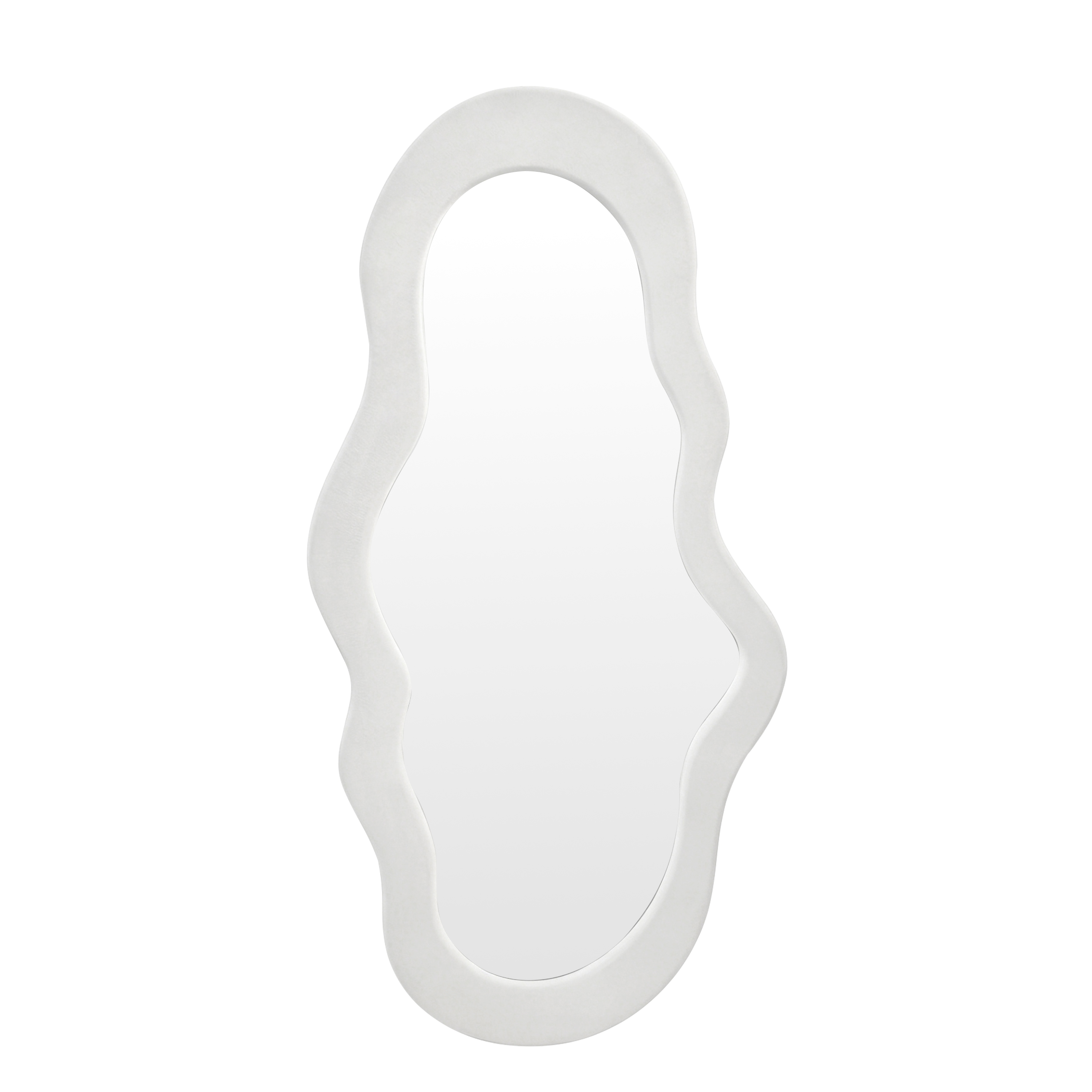 Wandspiegel WOLKE 54 x 112 cm weiss