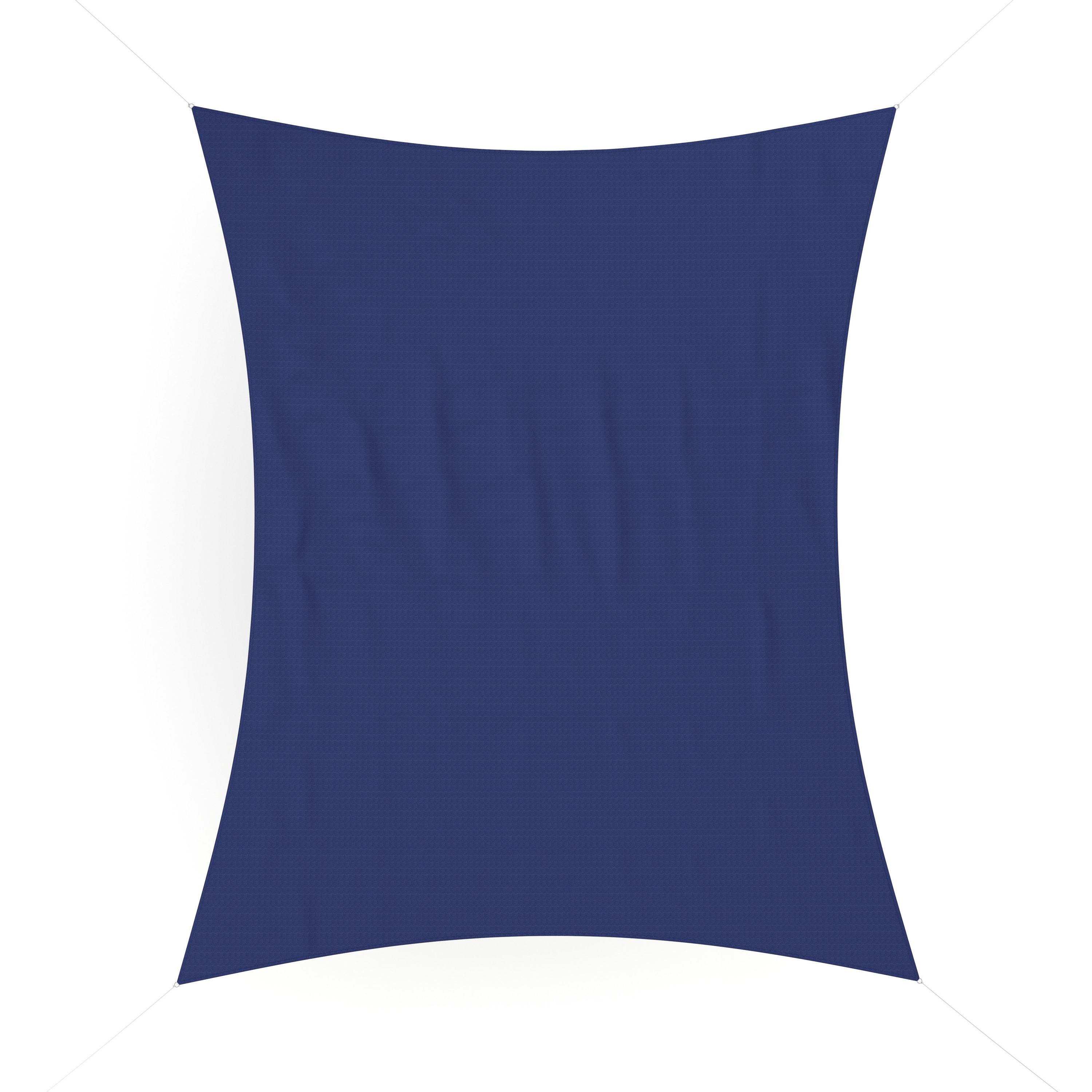 Sonnensegel 4 x 6 m blau
