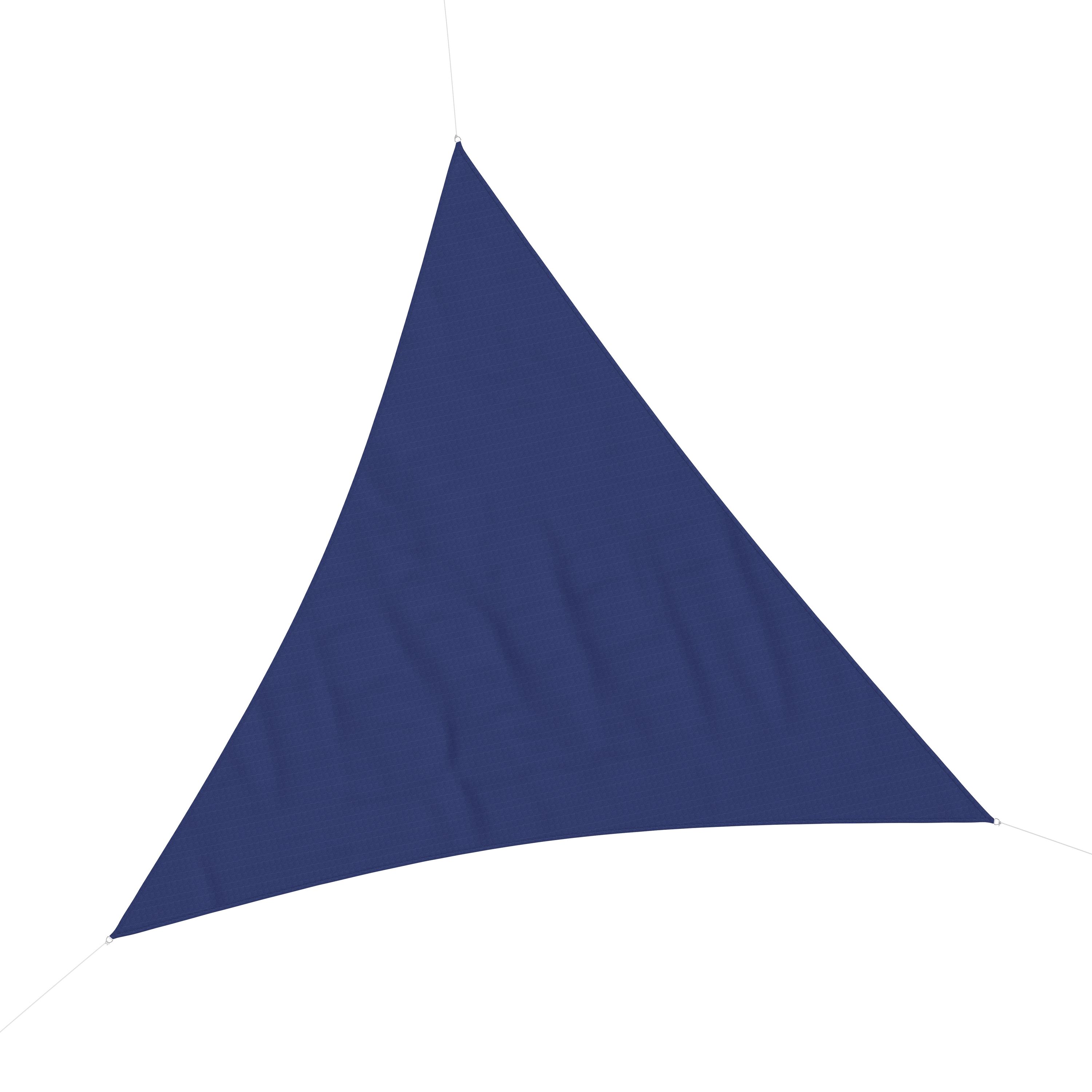 Sonnensegel Dreieck 5 x 5 x 5 m blau