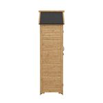 Gerätehaus Holz 100 x 56 x 178 cm Seitenansicht