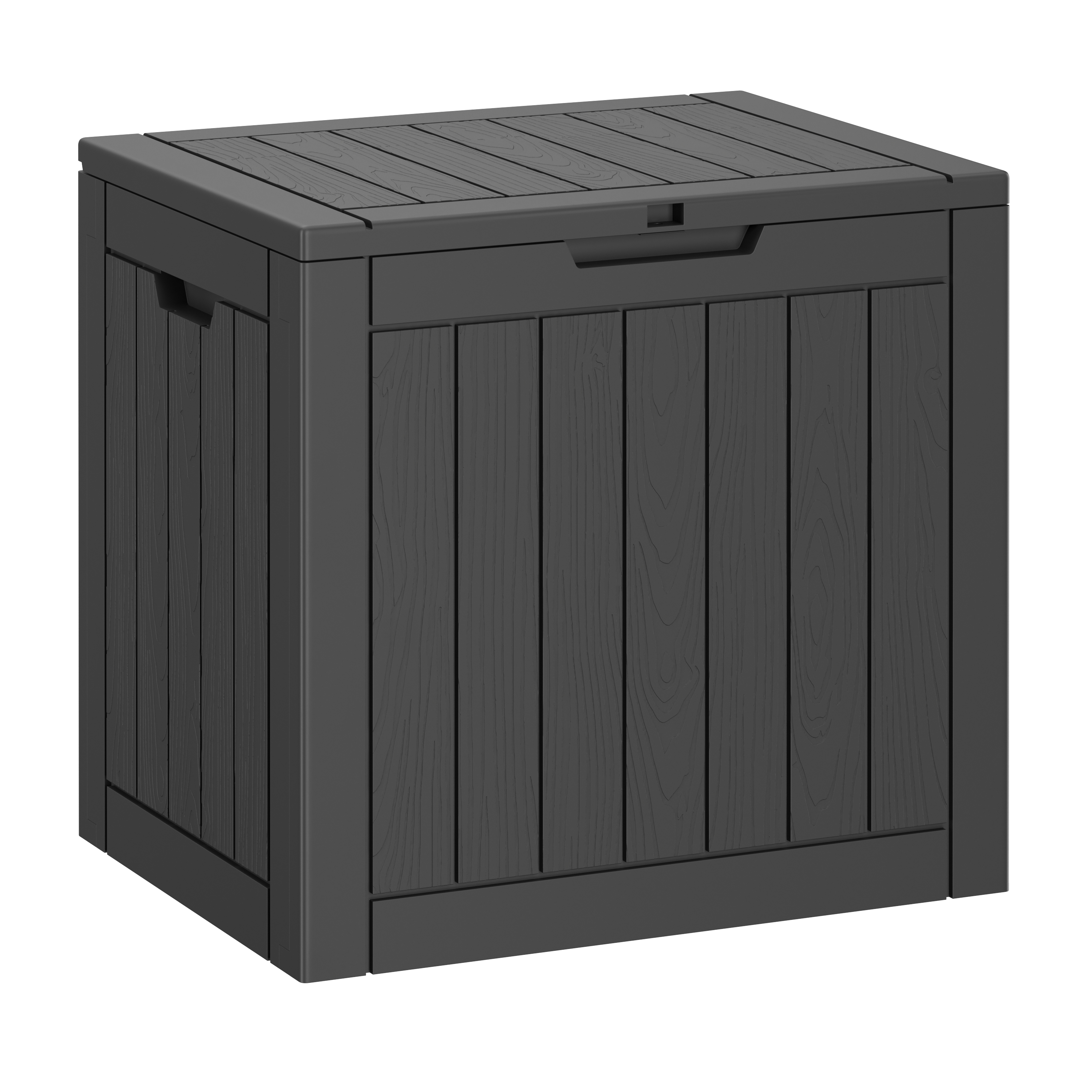 Gartenbox ZINO 56 x 44 x 53 cm schwarz