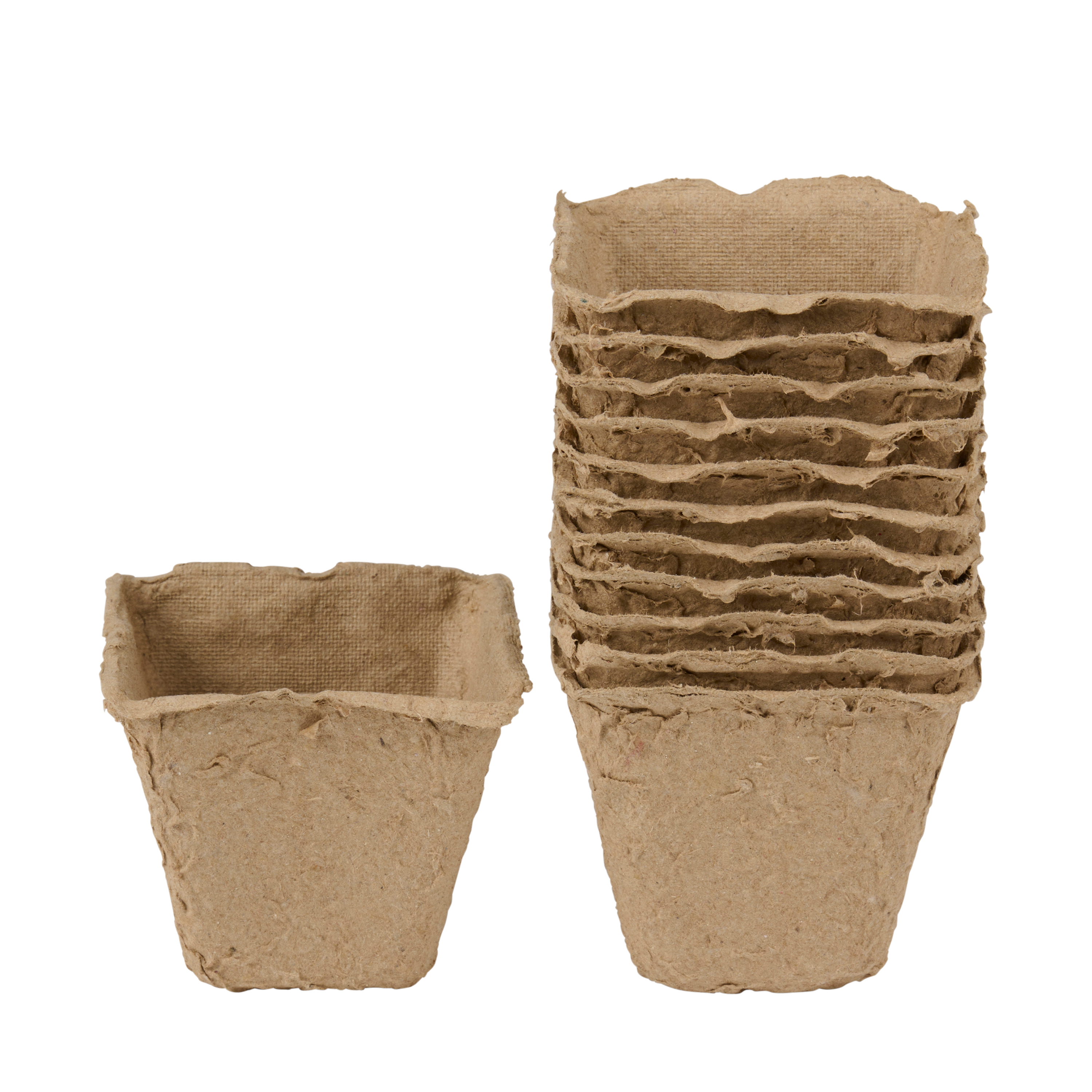 Anzuchttopf eckig 6 x 6 cm 12er Set