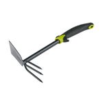 Gartenkralle mit Hacke 32 cm schräge Ansicht