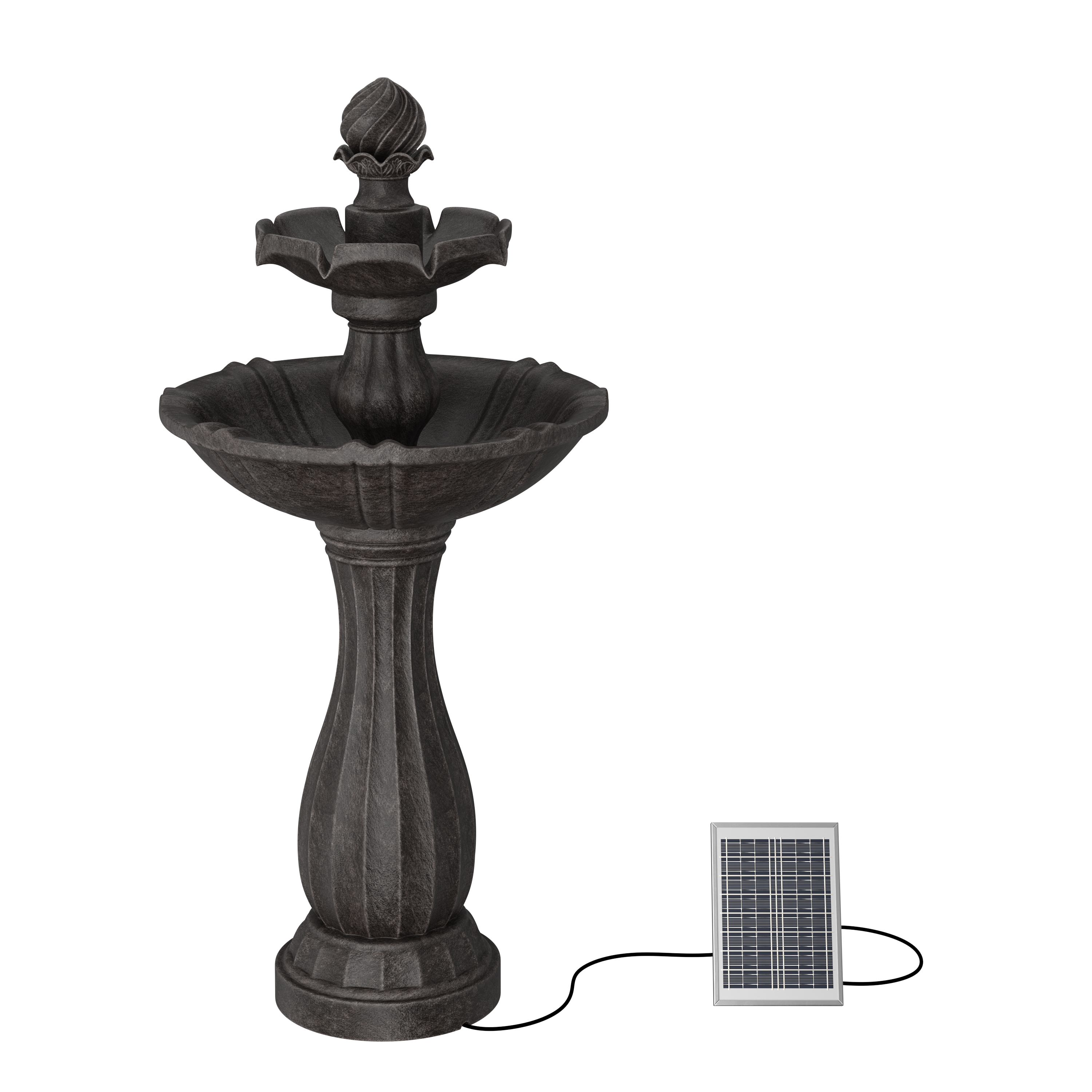 Solar Springbrunnen LUVIA 56 x 112 cm
