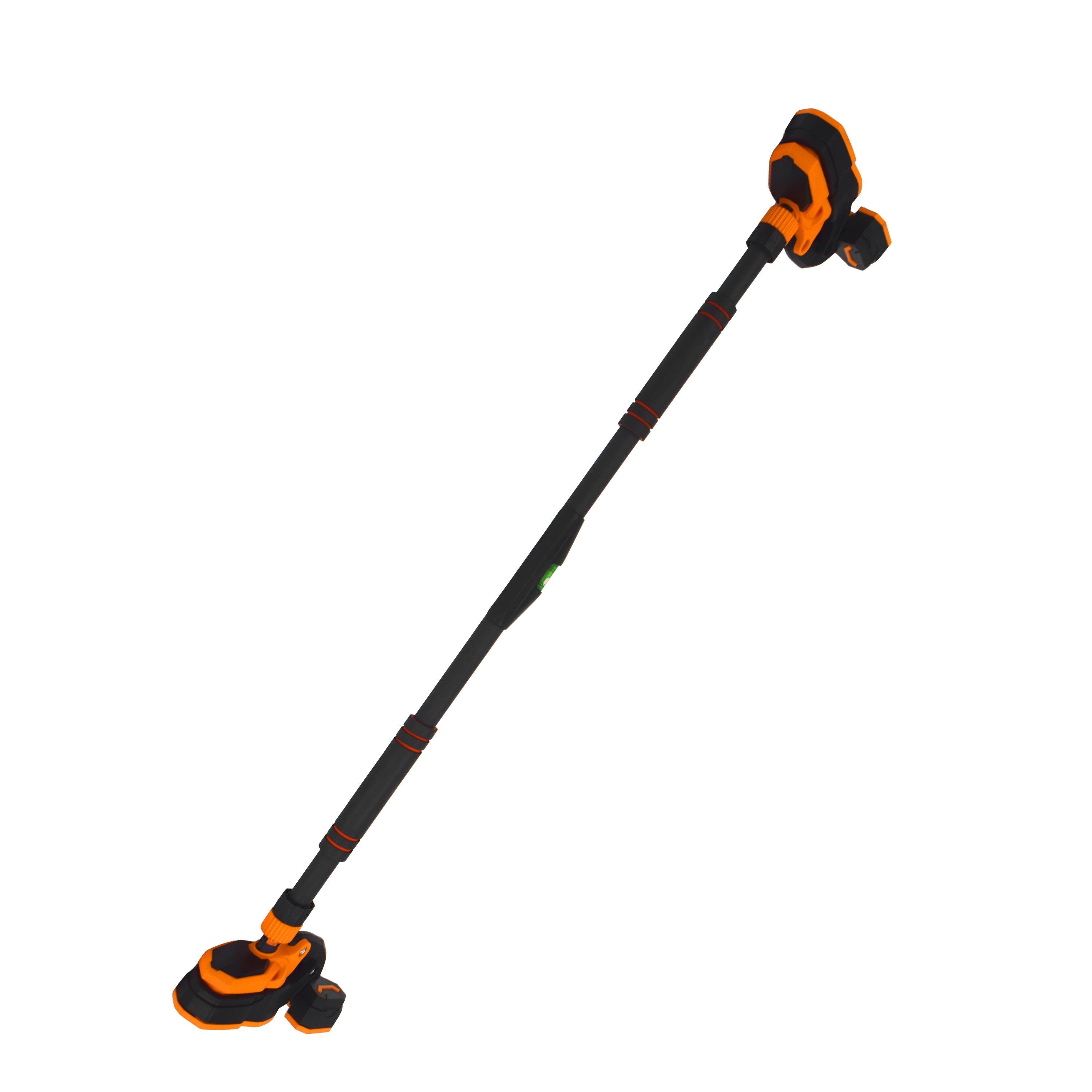 Klimmzugstange Türstange 70 - 90 cm schwarz/orange