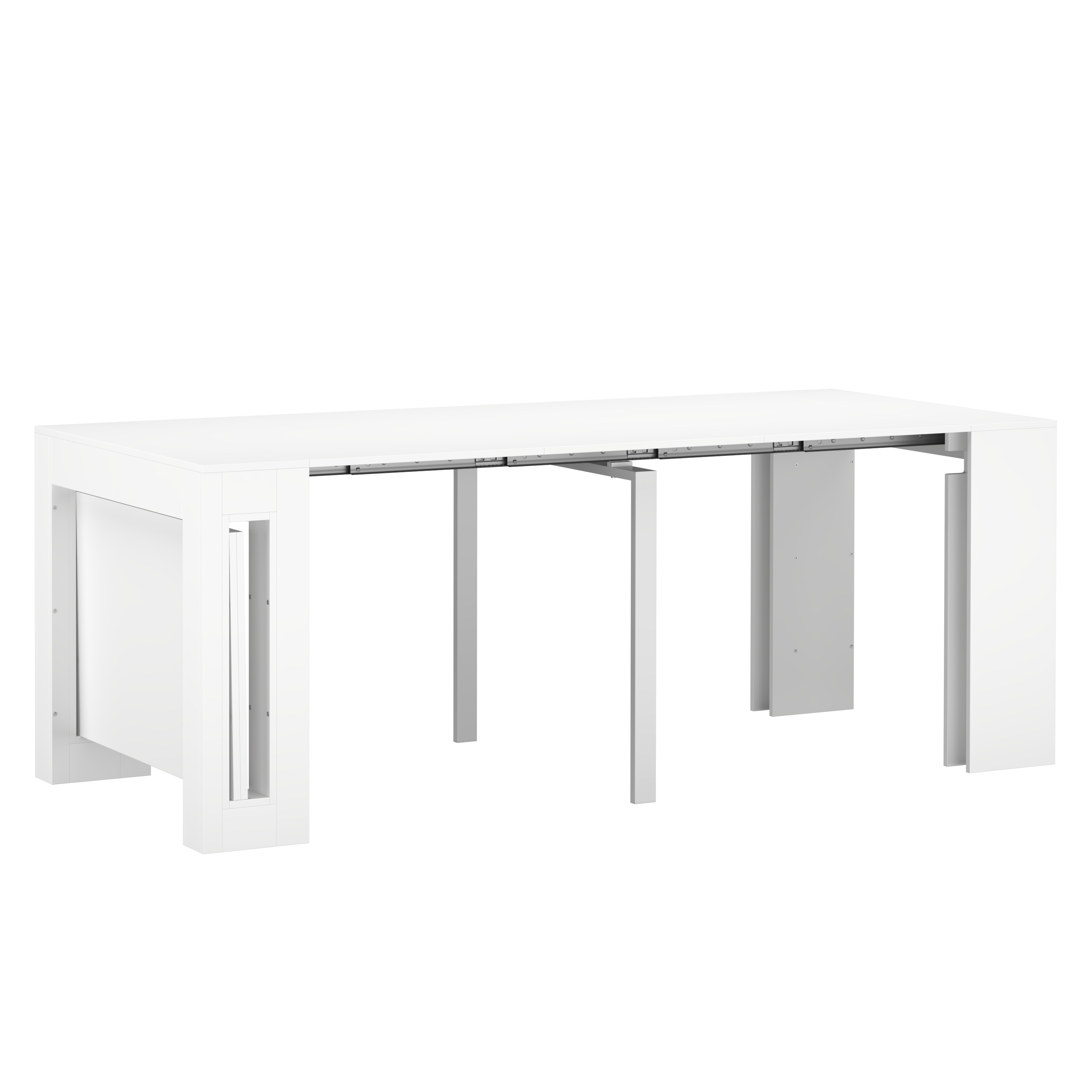 Esstisch ausziehbar GRAND 45/305 x 90 cm weiss