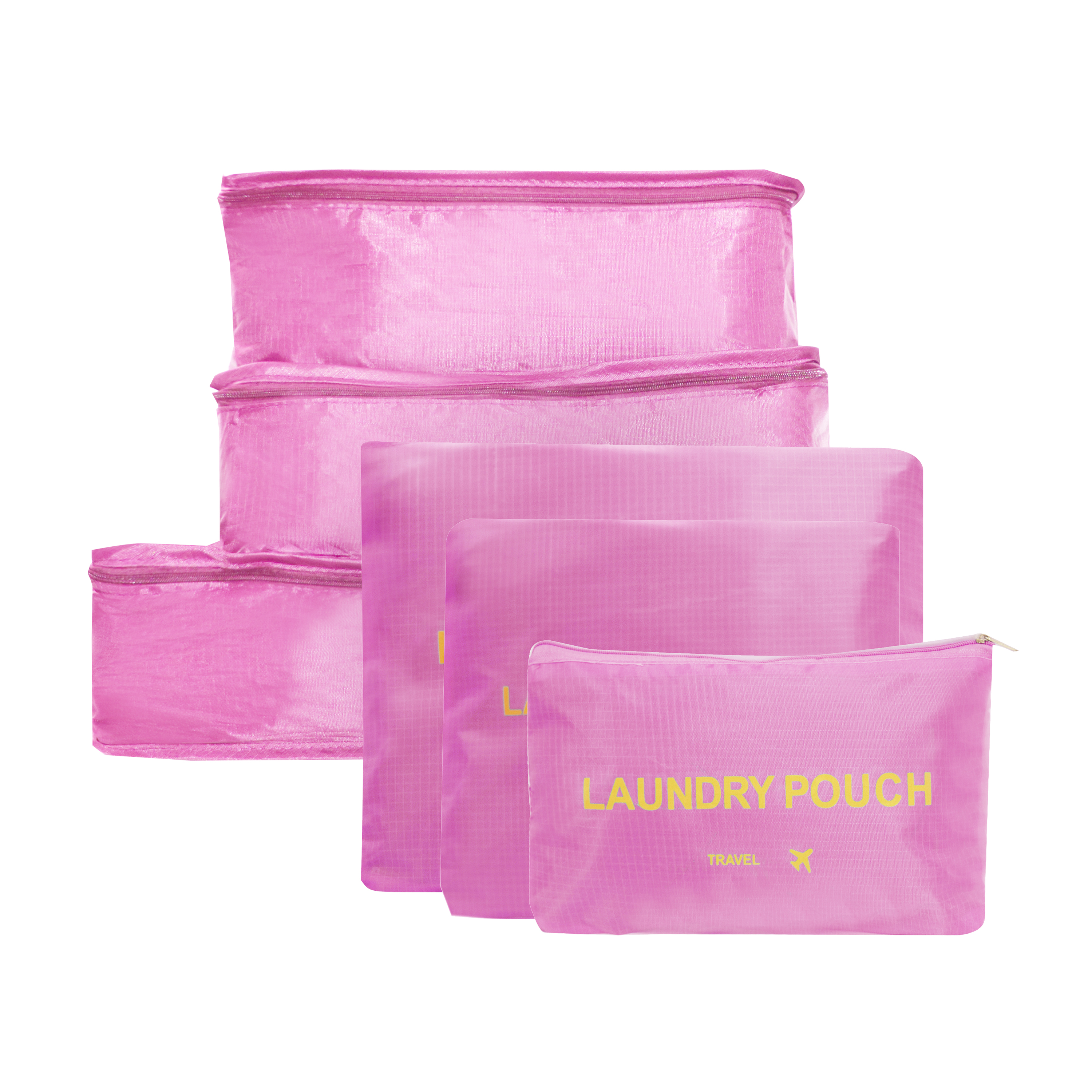 Reiseorganizer Set 6-teilig rosa