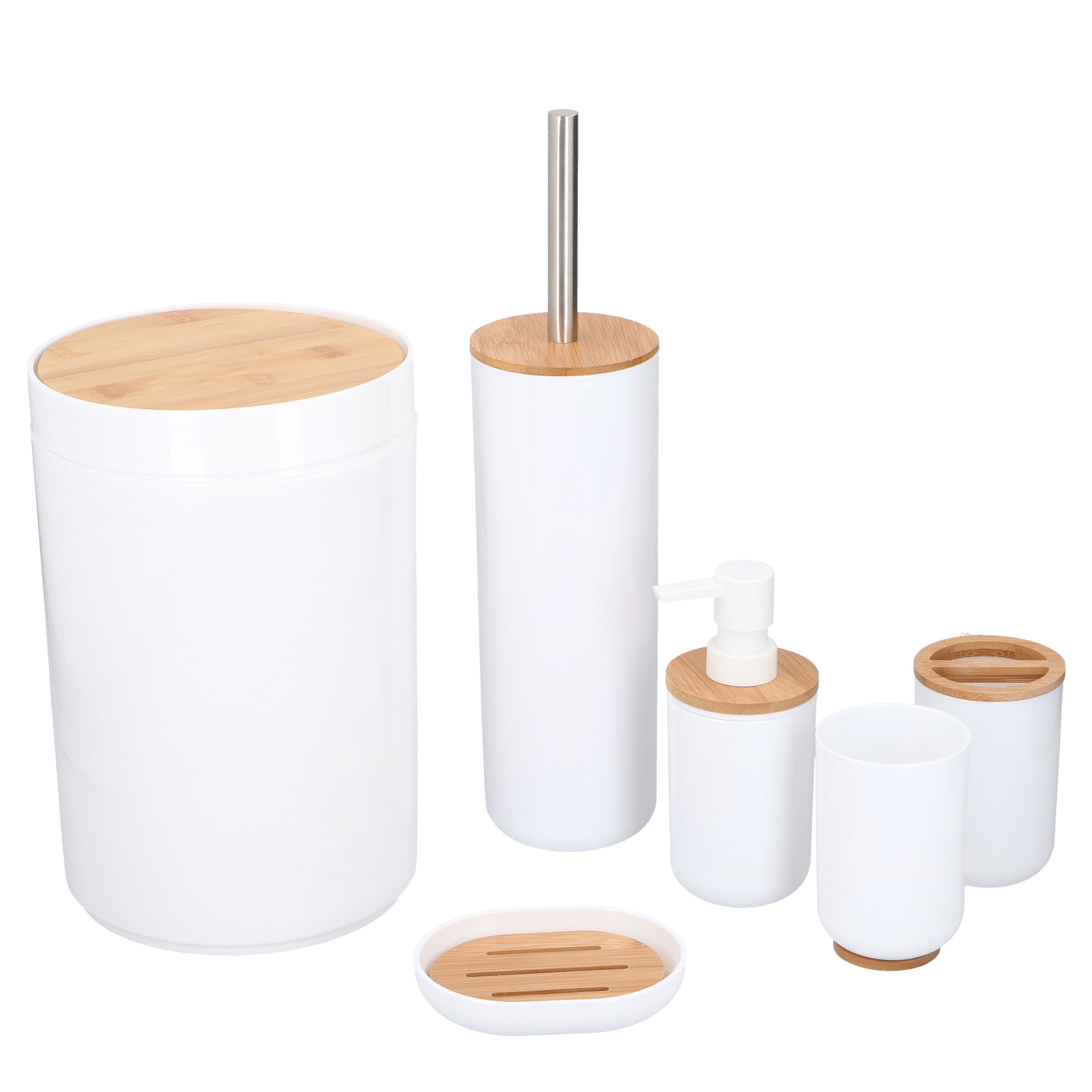 Set Badezimmer- und Toiletten Set 6-teilig 910 gr alpina