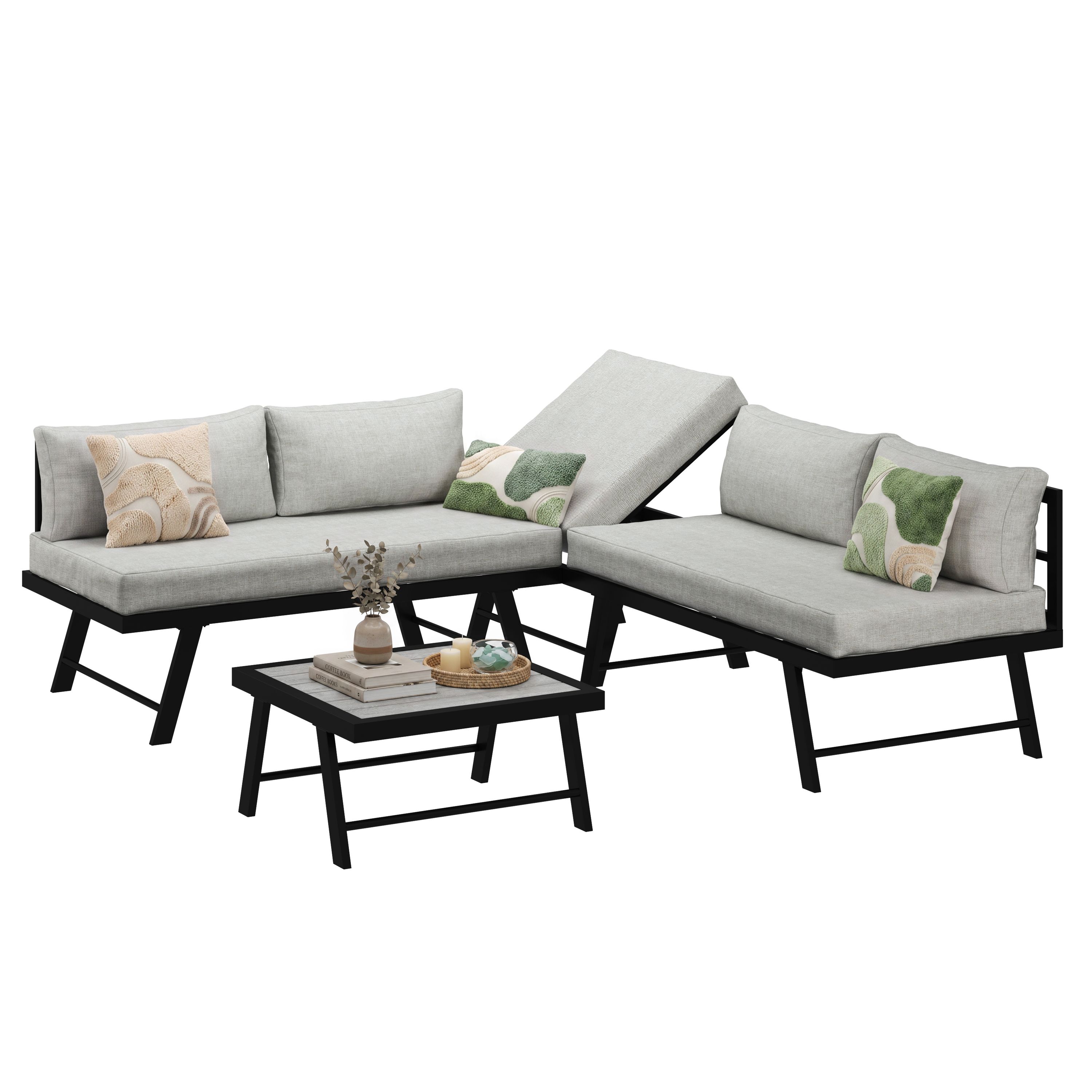 Lounge COCCORINO grau