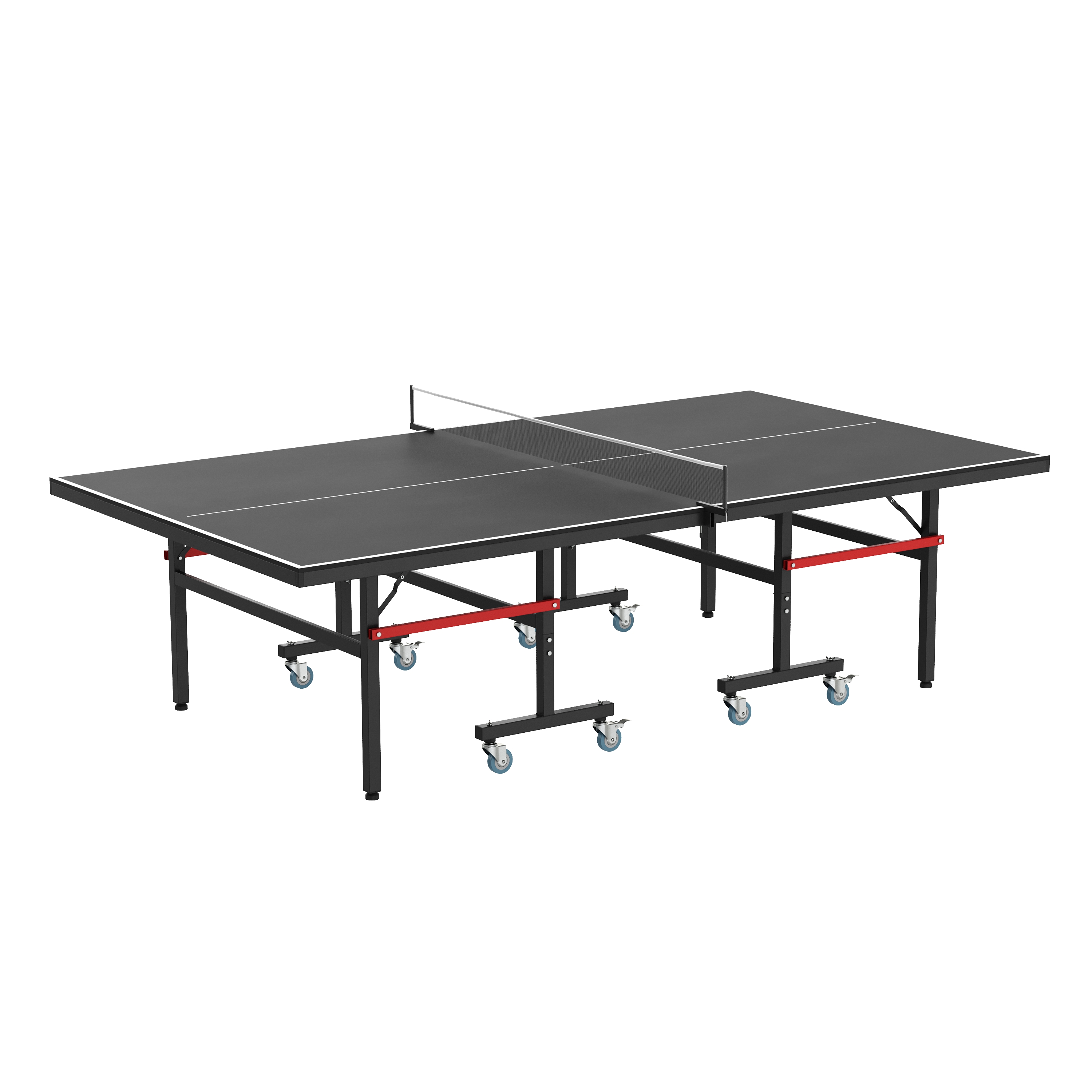 Tischtennistisch INEO 274 x 152 cm grau/schwarz
