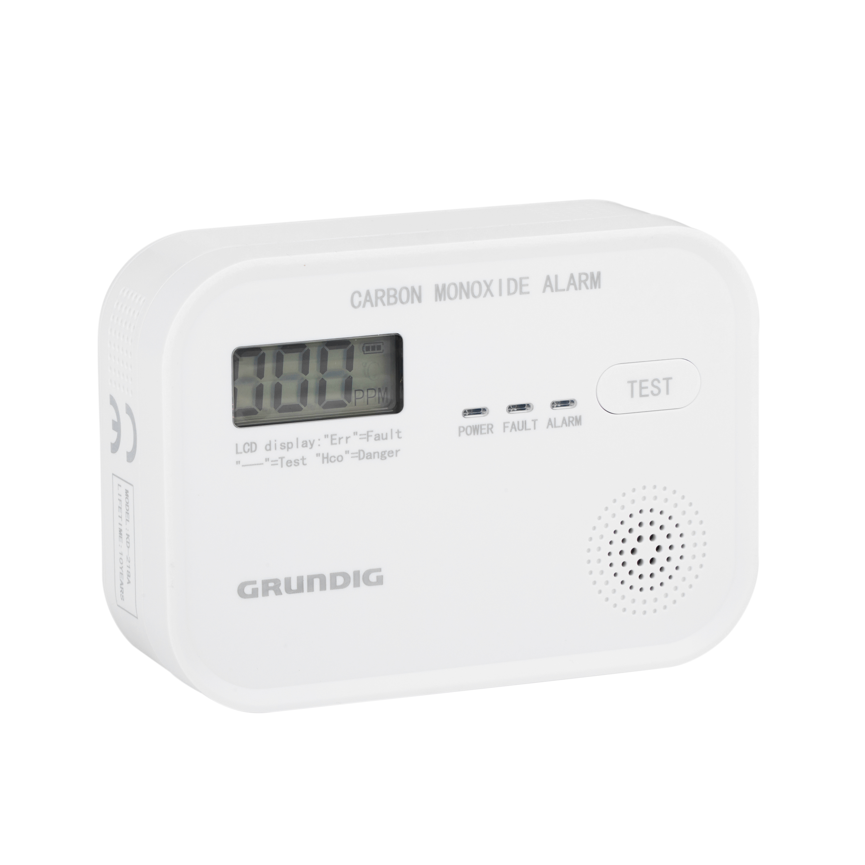 Kohlenmonoxidmelder 85 dB