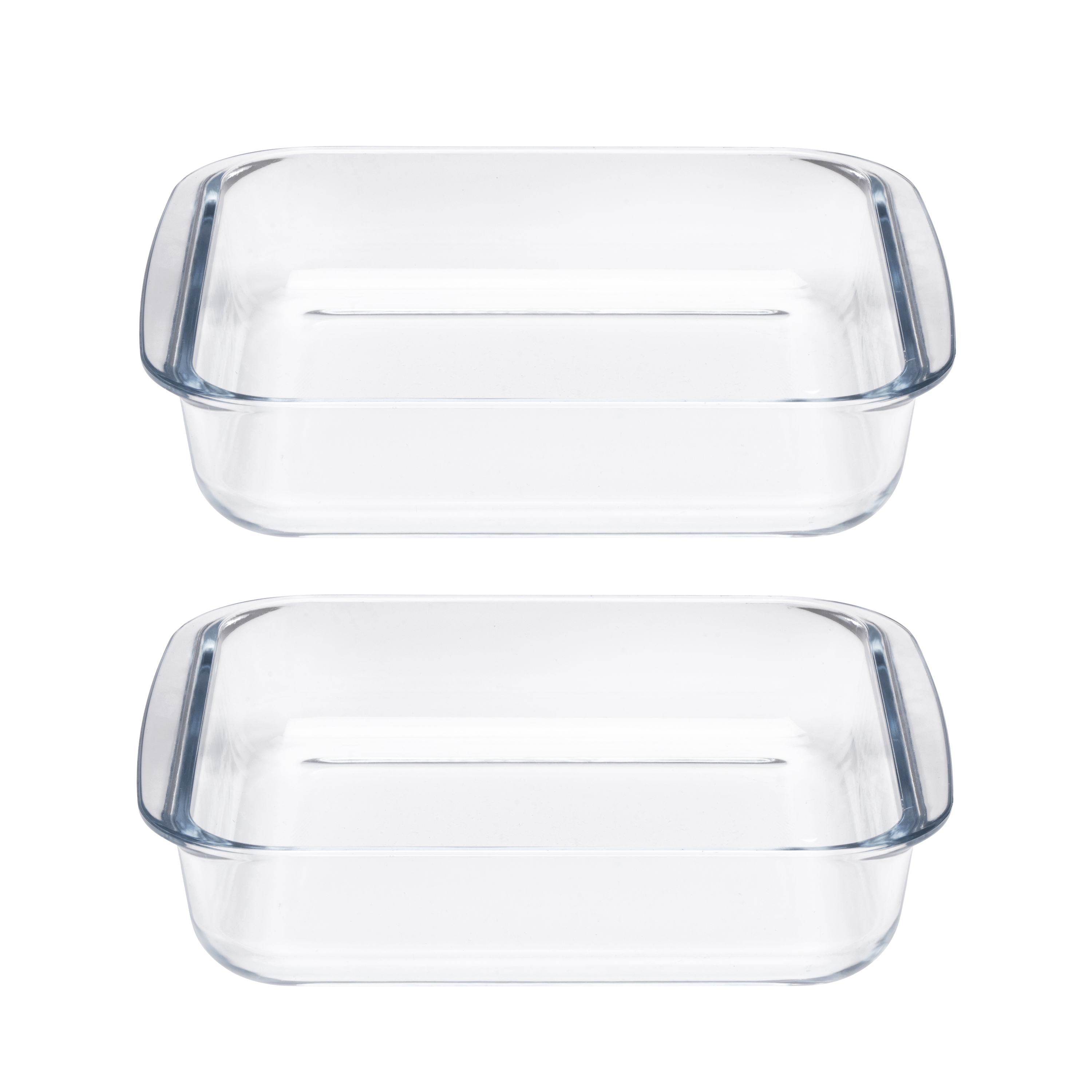 Auflaufform quadratisch 2er Set