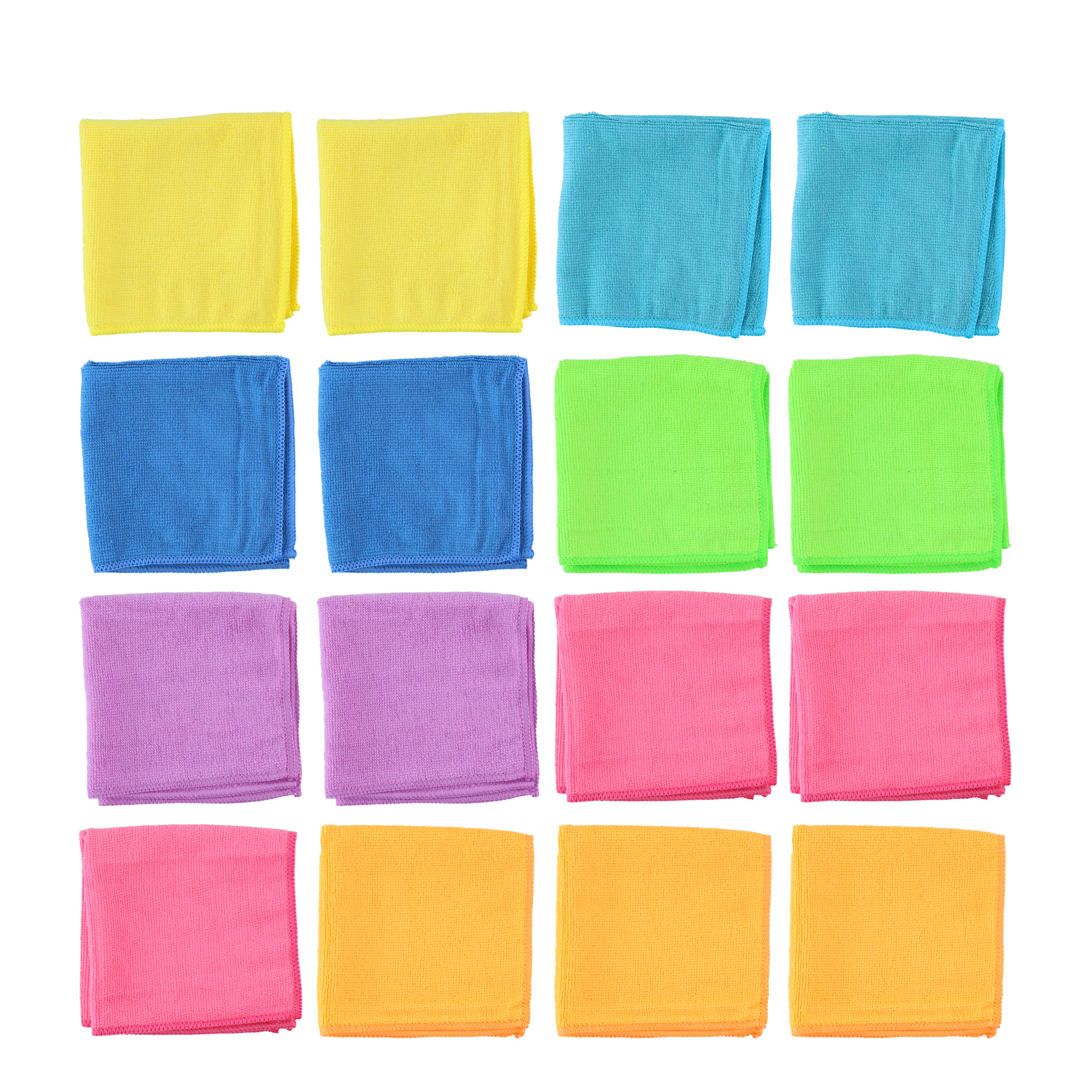 Mikrofasertuch 30 x 30 cm 16er Set