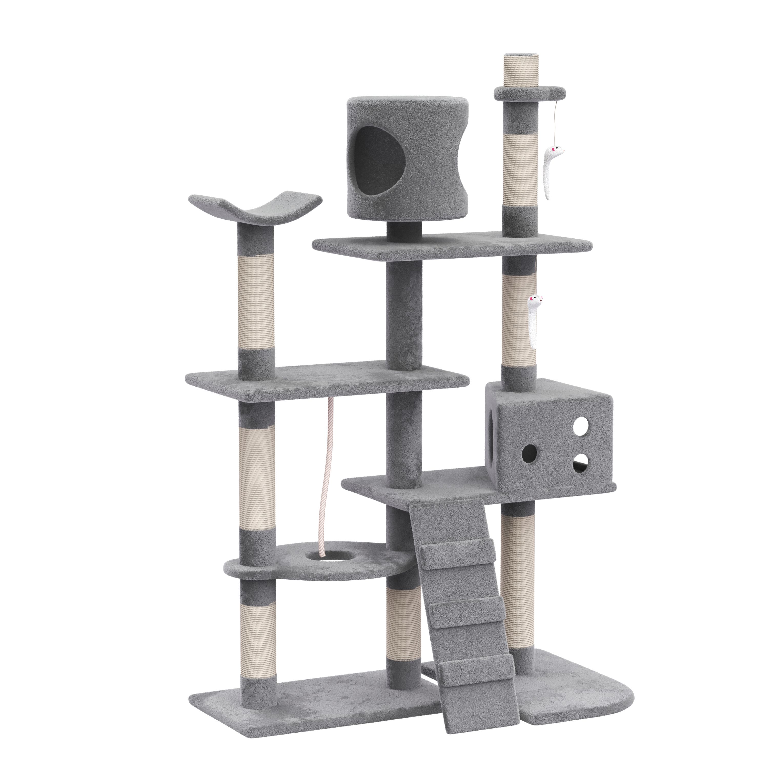 Katzenbaum MIA 165 cm grau