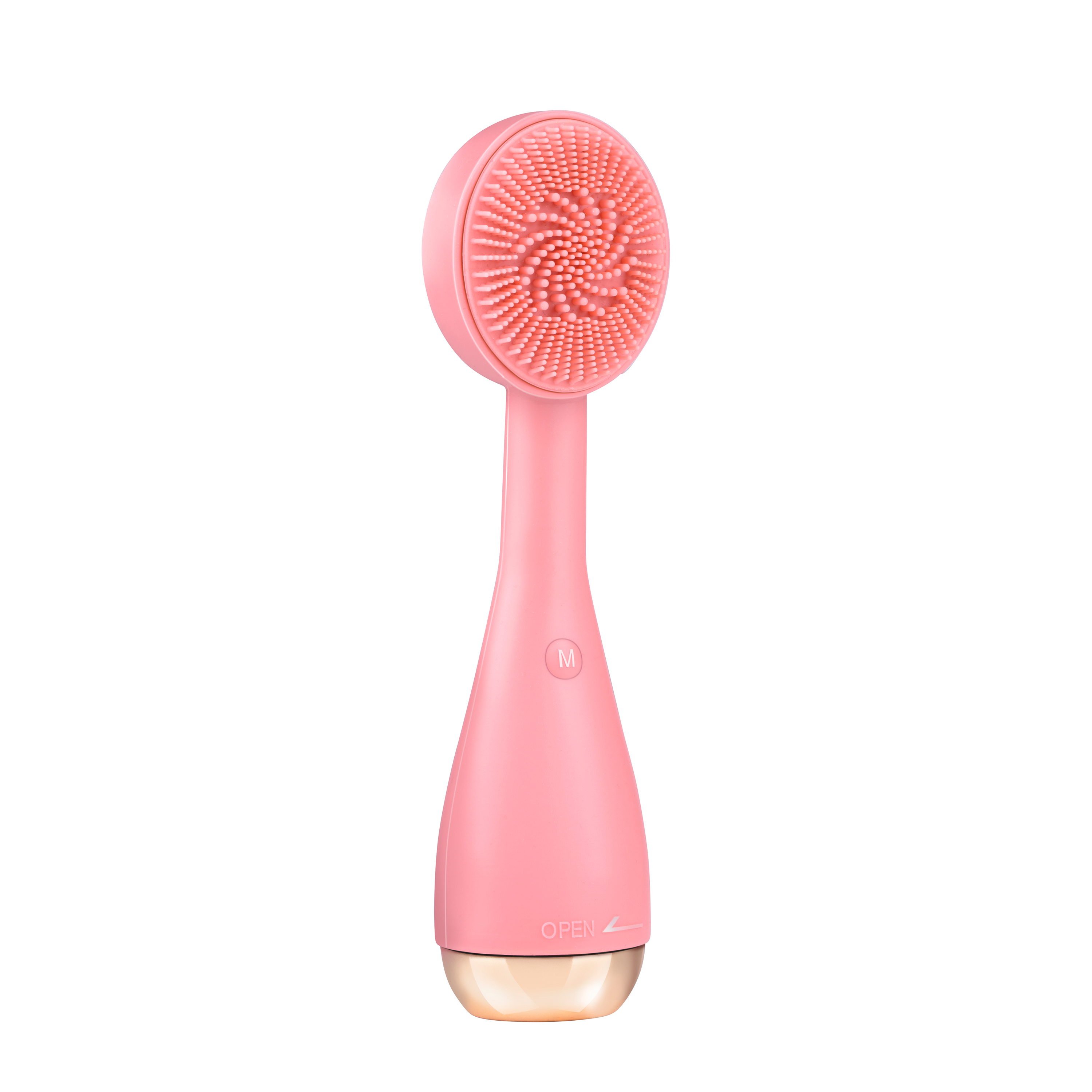 MEXX Gesichtsmassagegerät mit Silikonbürste 17 cm rosa/gold