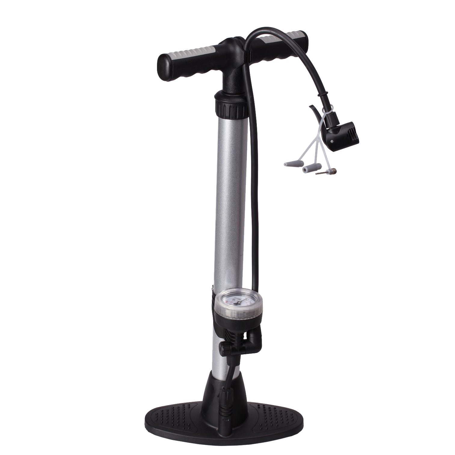 Velopumpe Standpumpe silber