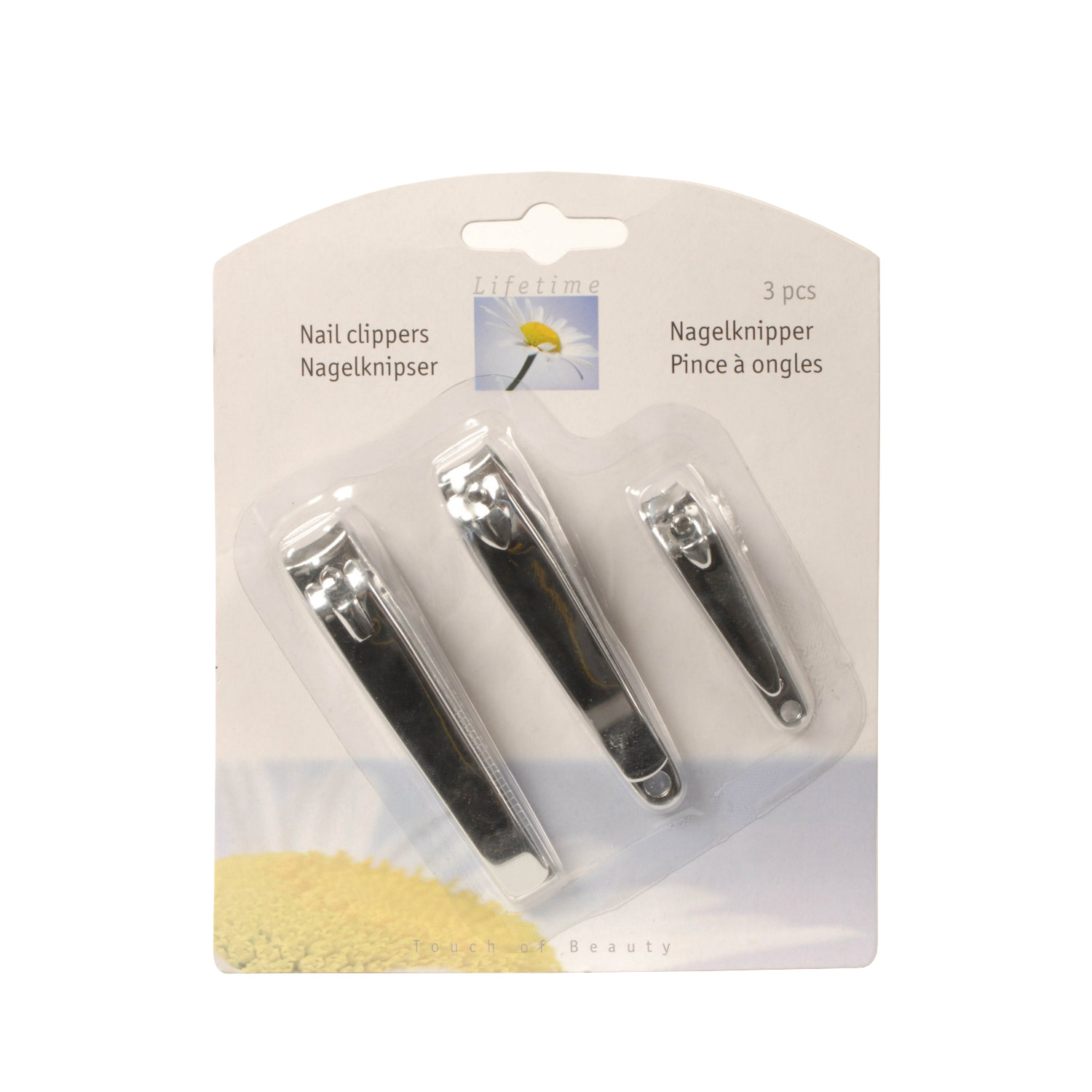 Nagelknipser Set 3-teilig