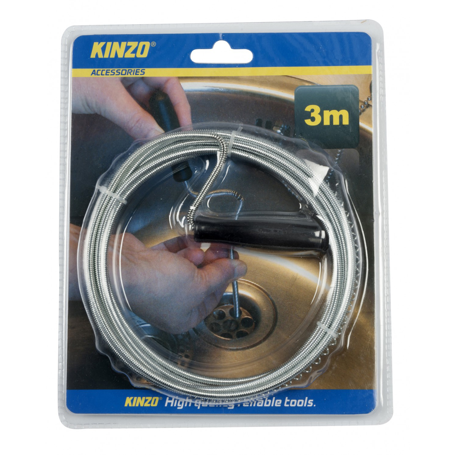 Rohrreinigungsspirale 3 m