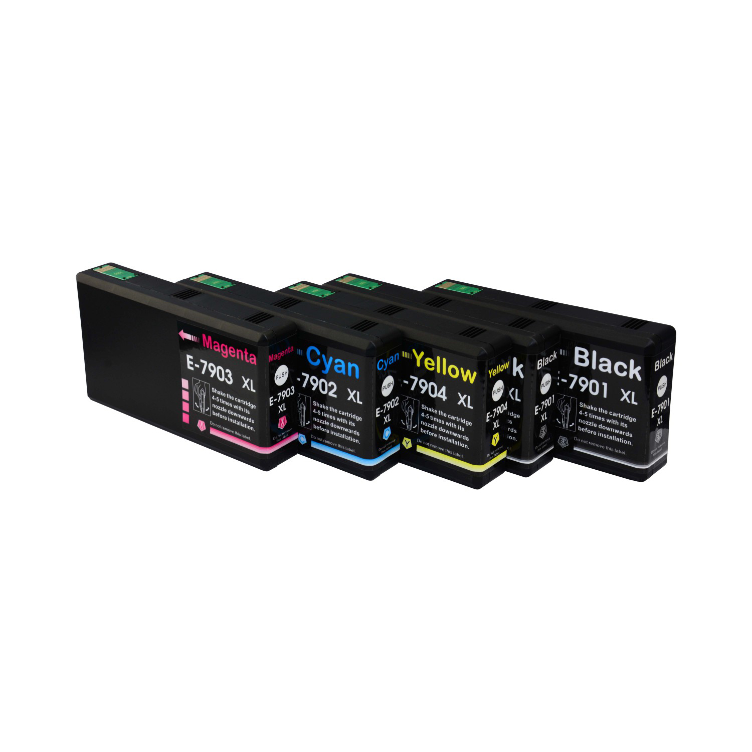 Tintenpatronen Set kompatibel mit Epson C13T79014010 / 79XL