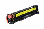 Toner gelb kompatibel mit HP CF382A / 312A Rückseite