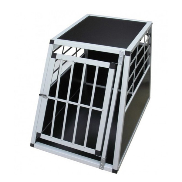 Hundebox Alu M schwarz