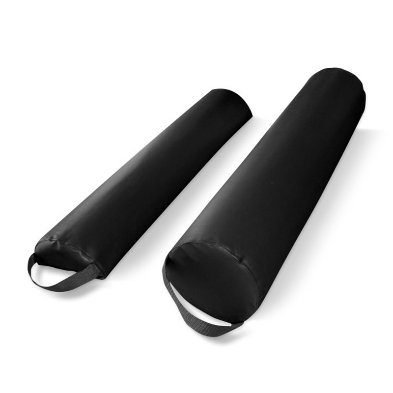 Knie- und Nackenrolle Set 66 cm schwarz